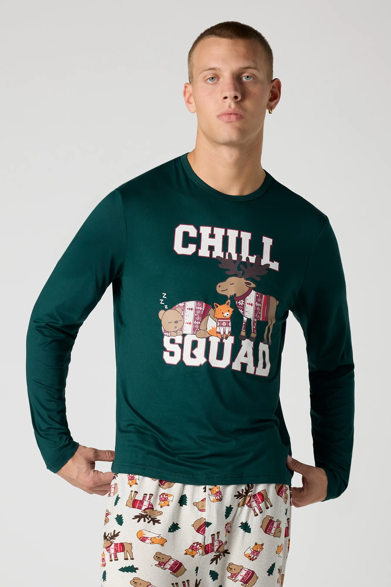 Mens Fammy Jammies Chill Squad Pajama Set - Image 2