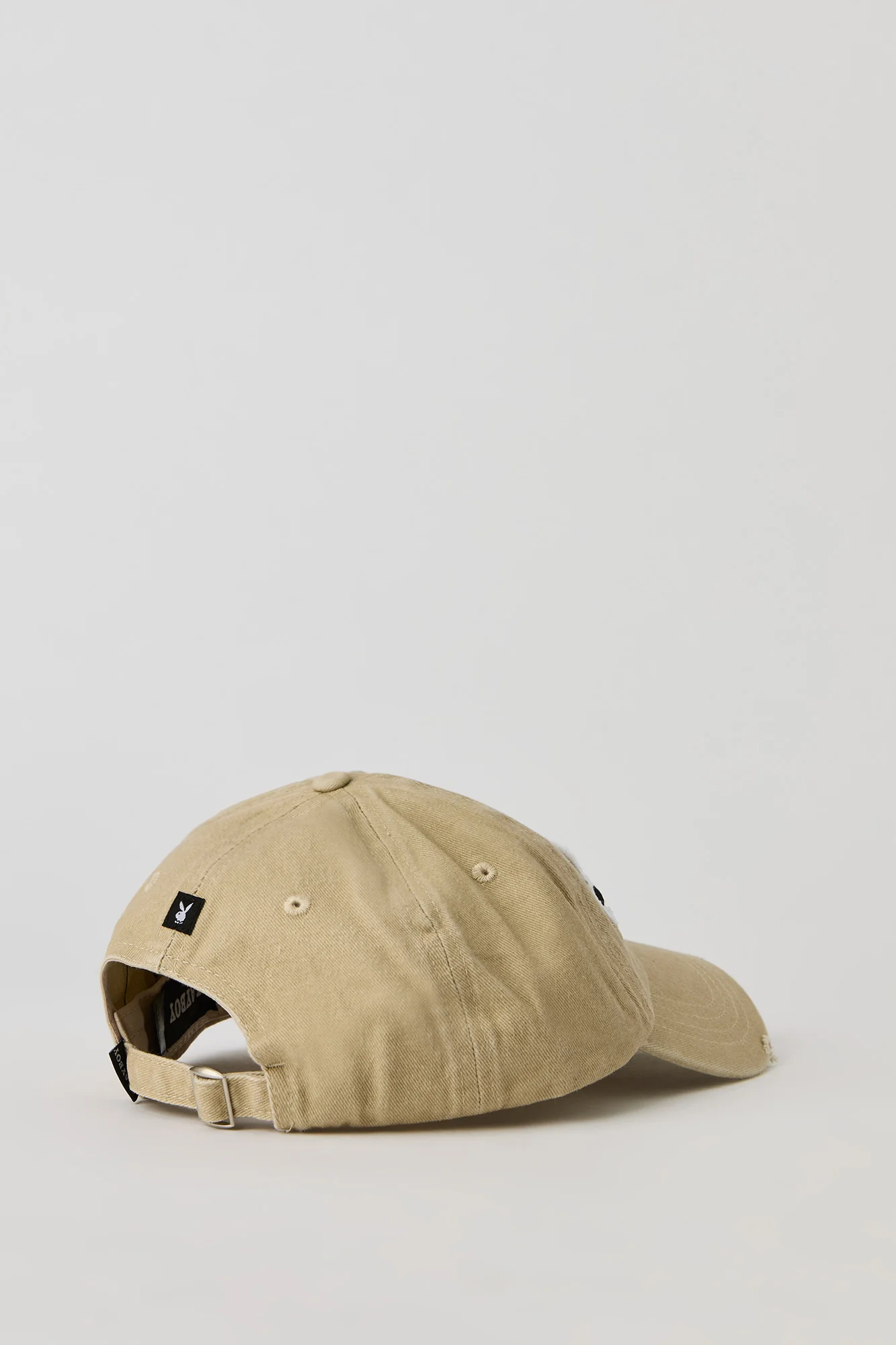 Distressed Playboy Patch Baseball Hat - Image 3