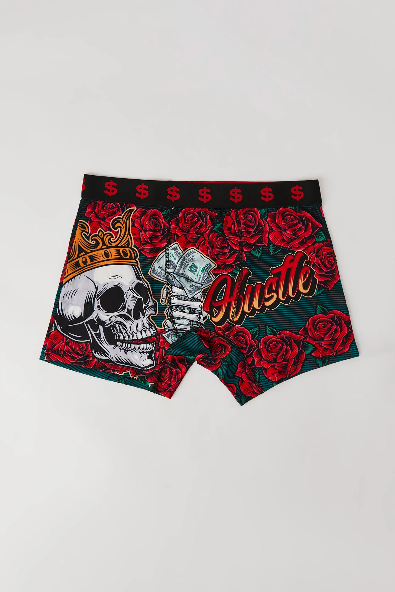Caleçon à imprimé Hustle Skeleton