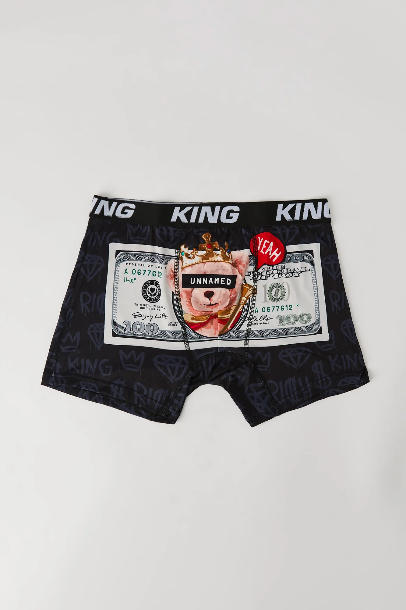 Caleçon à imprimé King Money