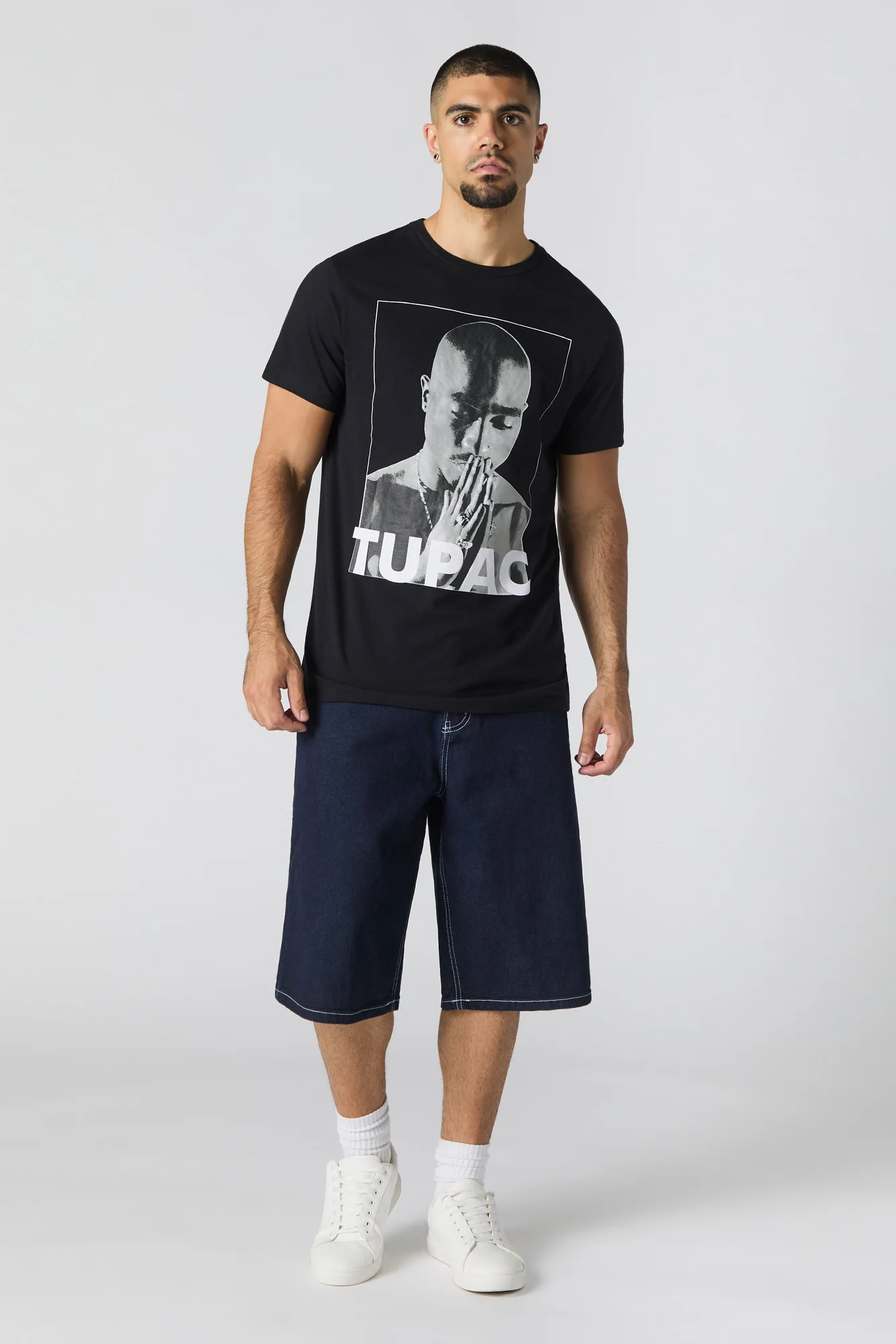 T-shirt à imprimé Tupac - Image 3