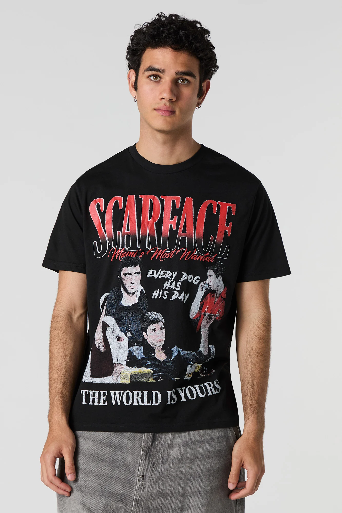 T-shirt à imprimé Scarface - Image 2