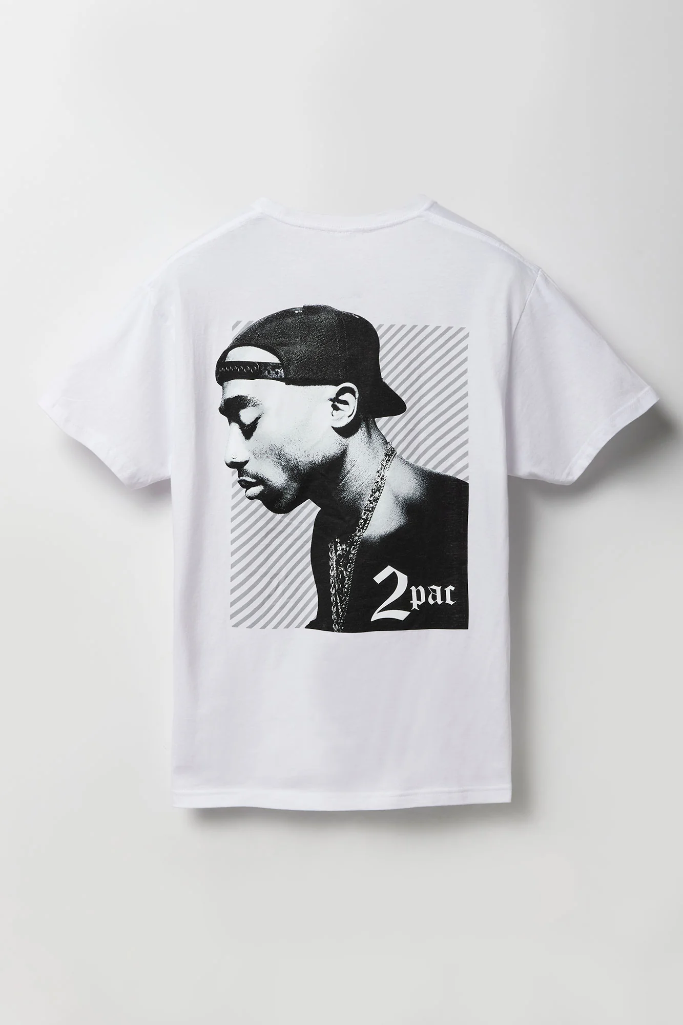 T-shirt ample à imprimé Tupac