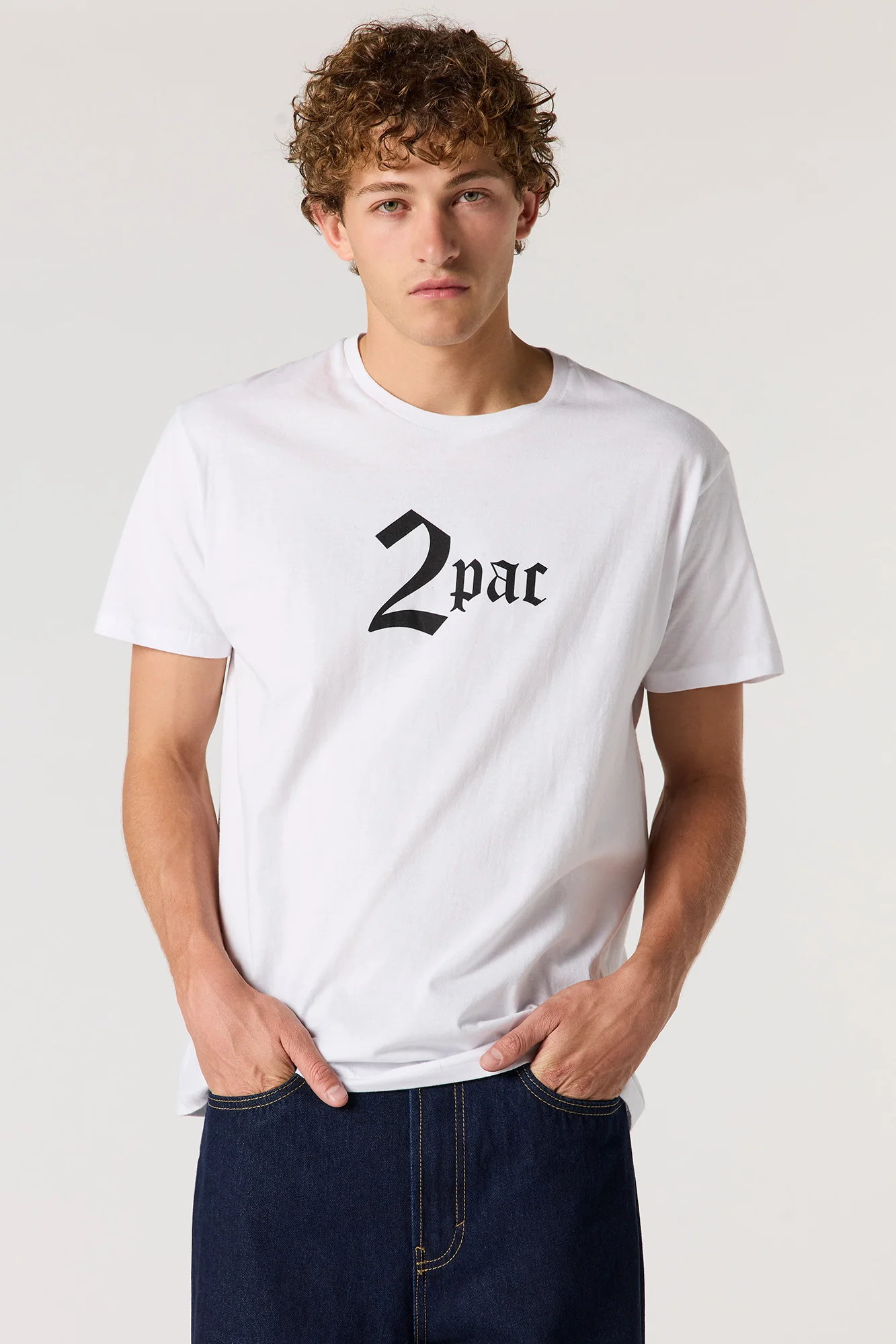 Tupac Graphic Relaxed T-Shirt - Image 2