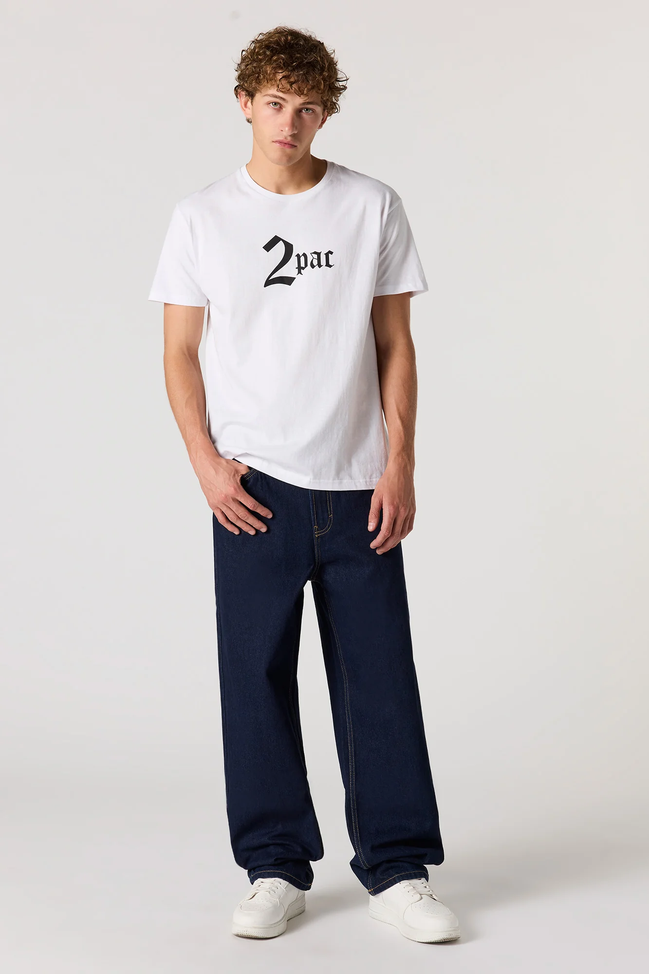 Tupac Graphic Relaxed T-Shirt - Image 3