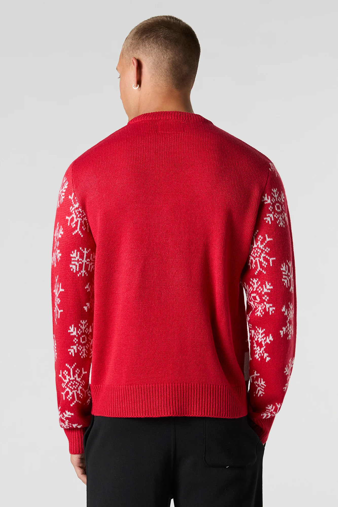 Furry Rudolph Christmas Sweater - Image 2