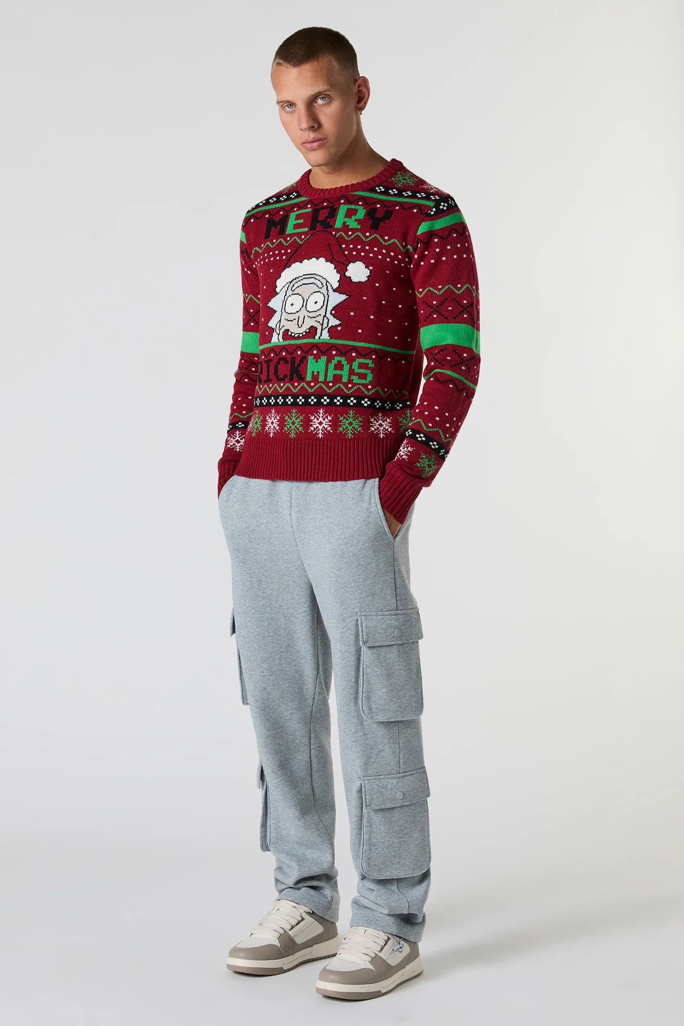 Rick & Morty Christmas Sweater - Image 3
