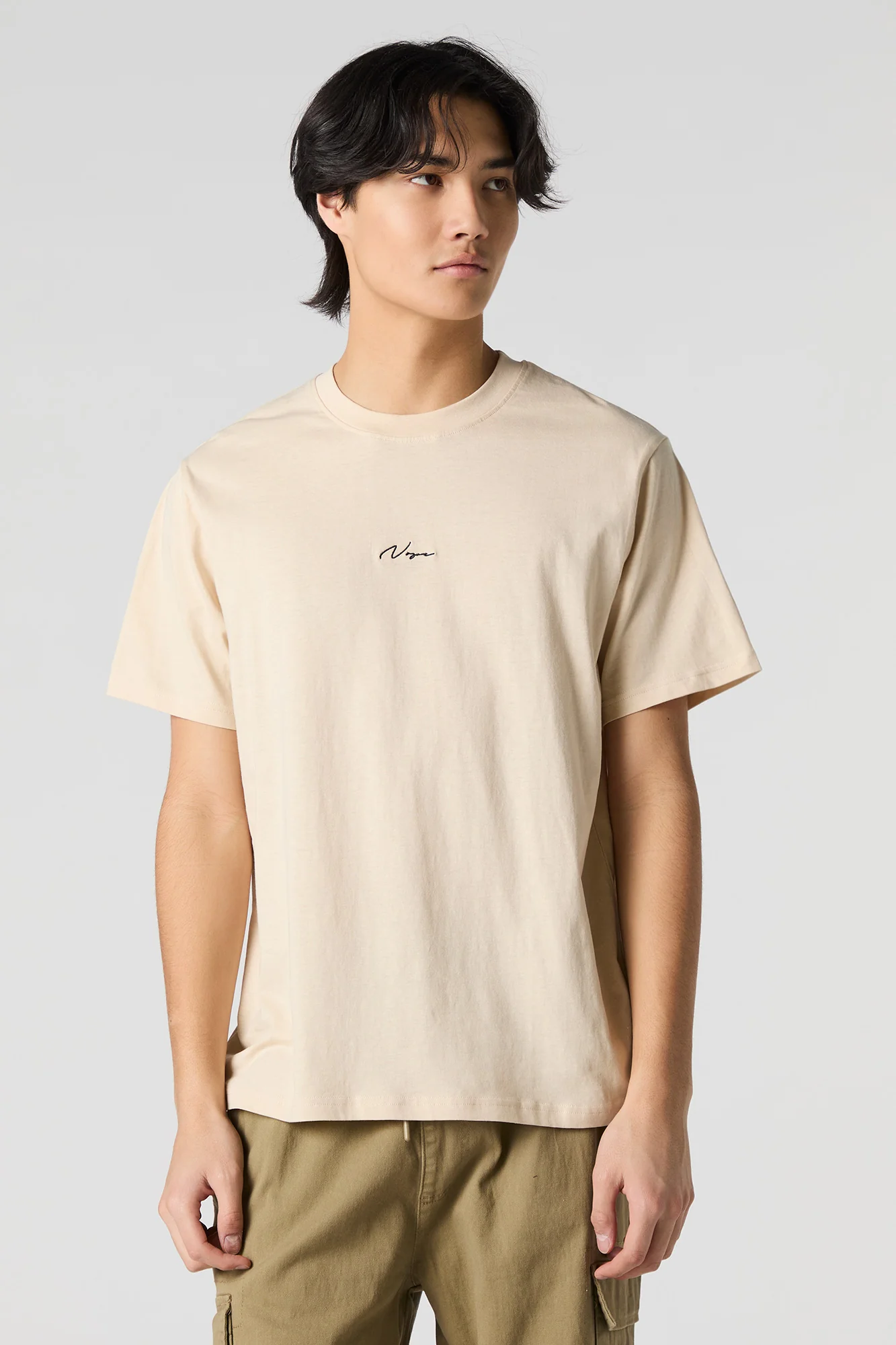 Embroidered Crewneck T-Shirt - Image 10