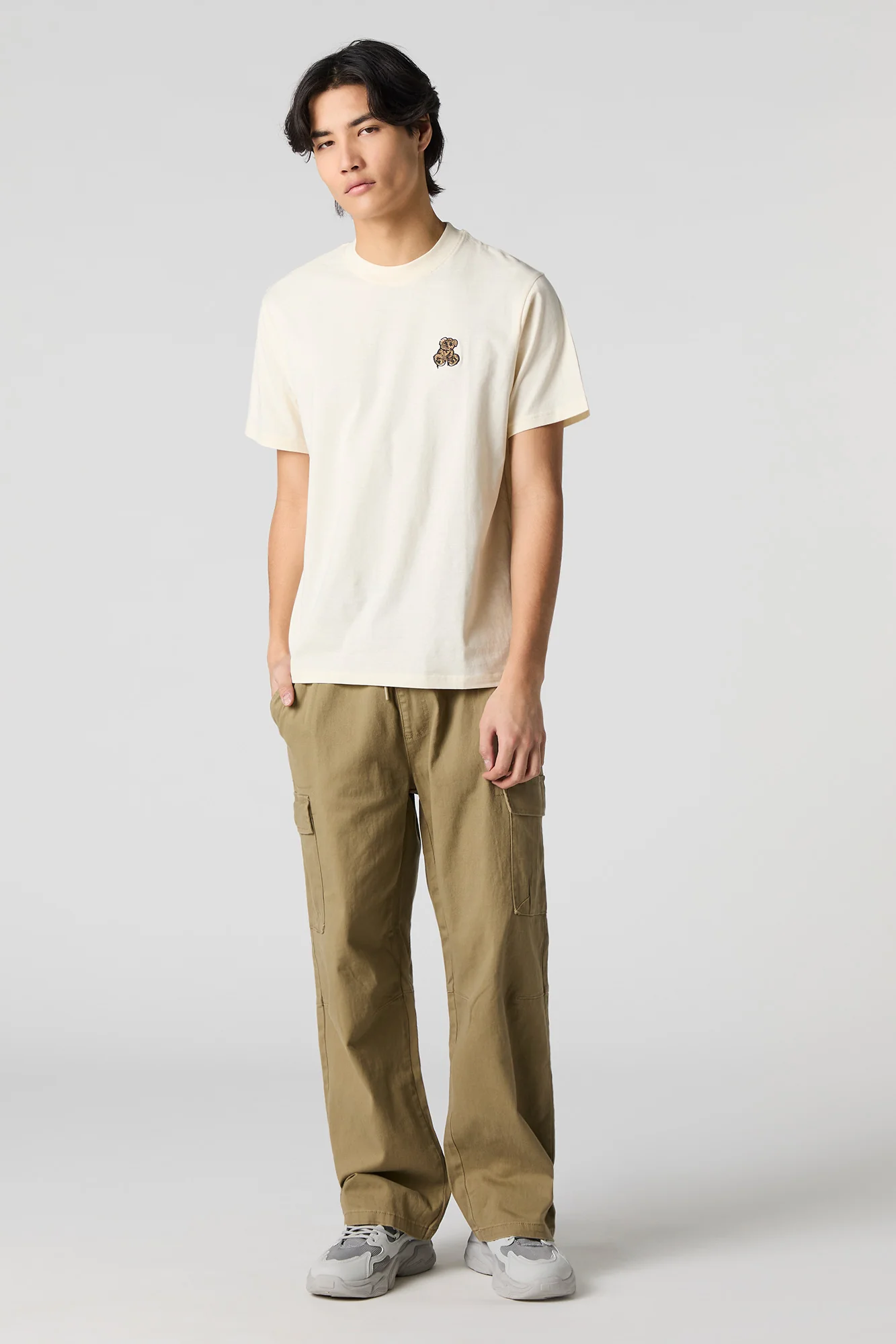 Embroidered Crewneck T-Shirt - Image 9
