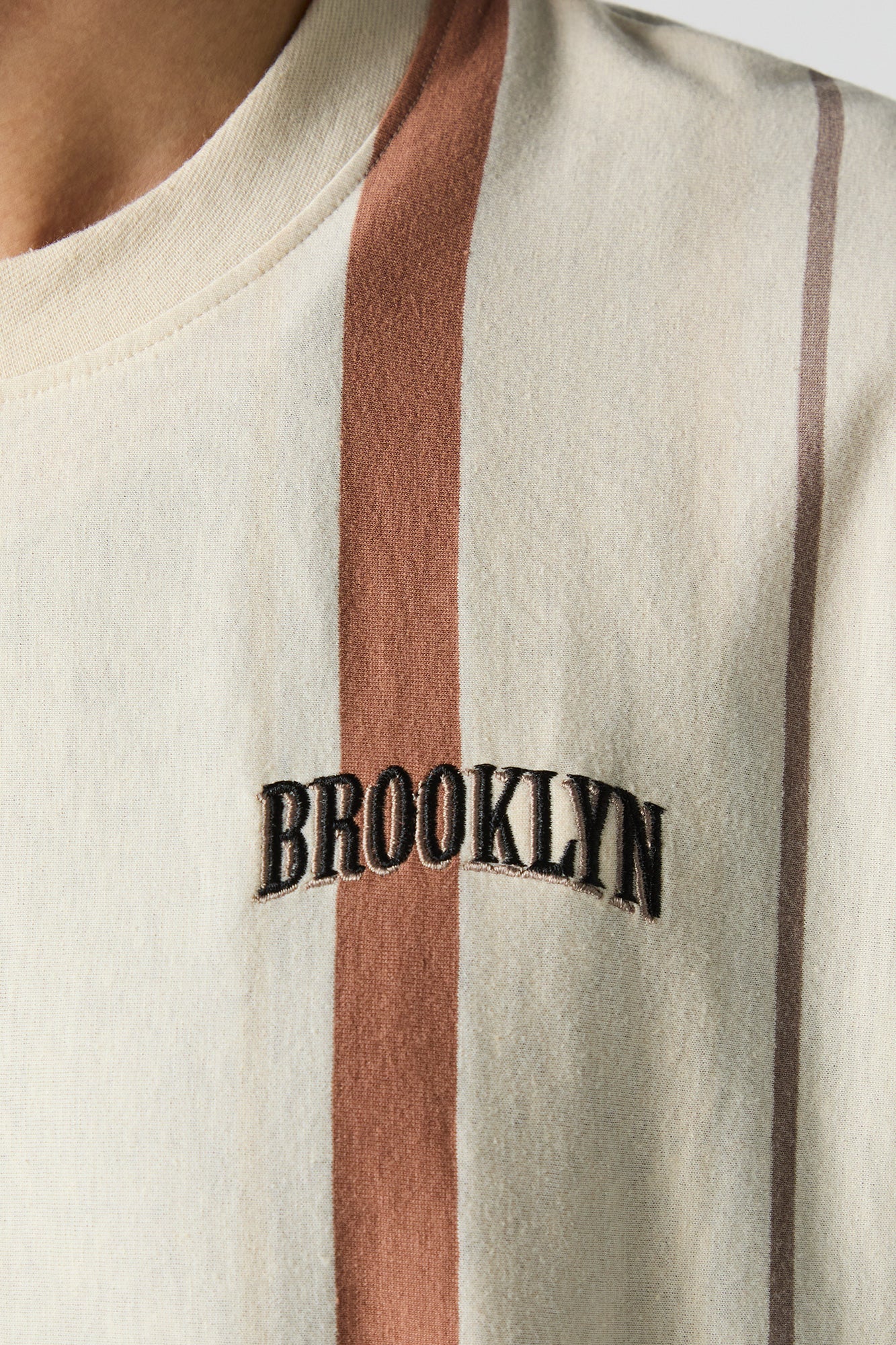 Embroidered Striped T-Shirt - Image 13