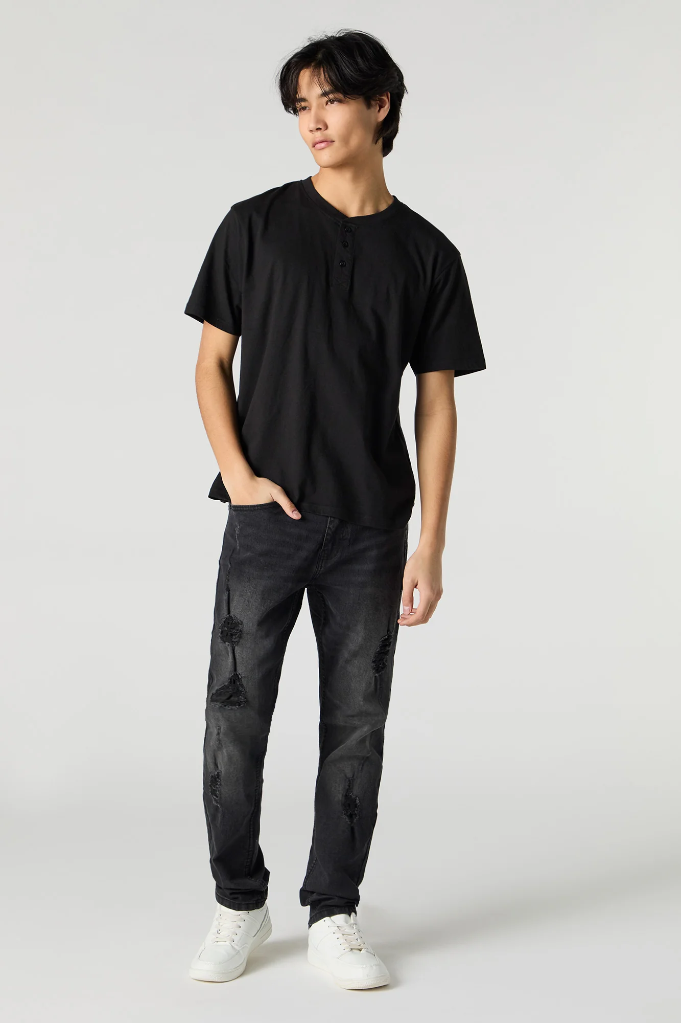 T-shirt Henley - Image 5