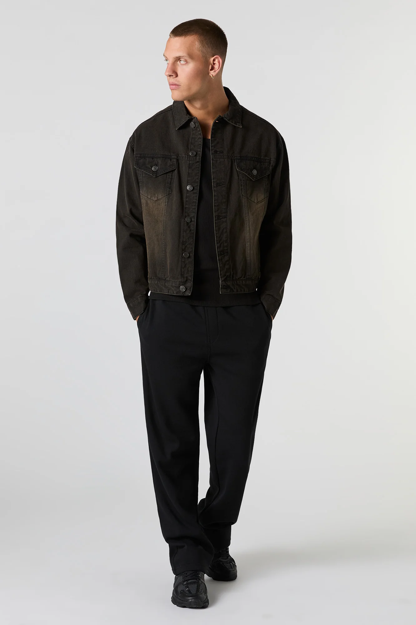 Boxy Denim Jacket - Image 3