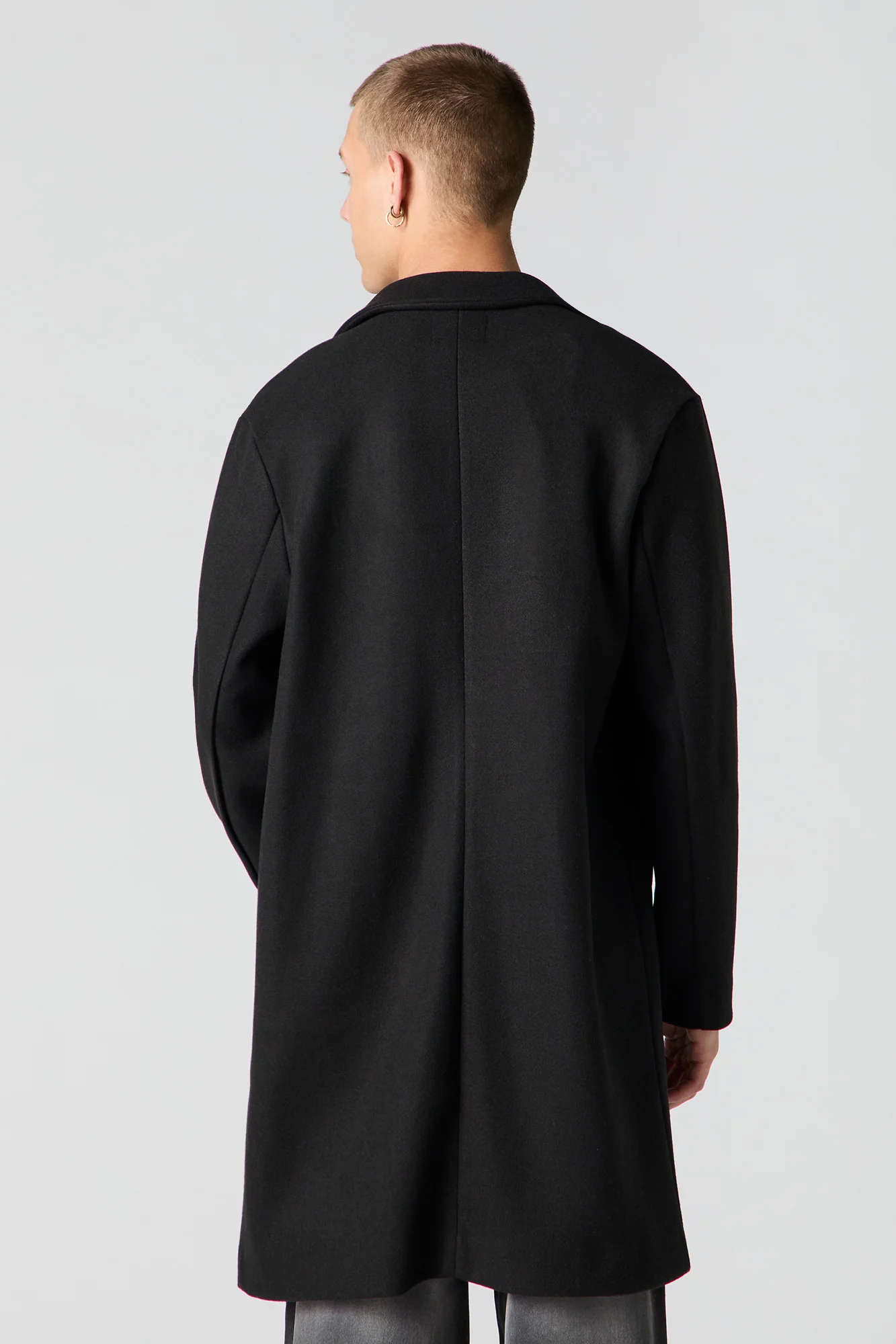 Button Front Peacoat - Image 12