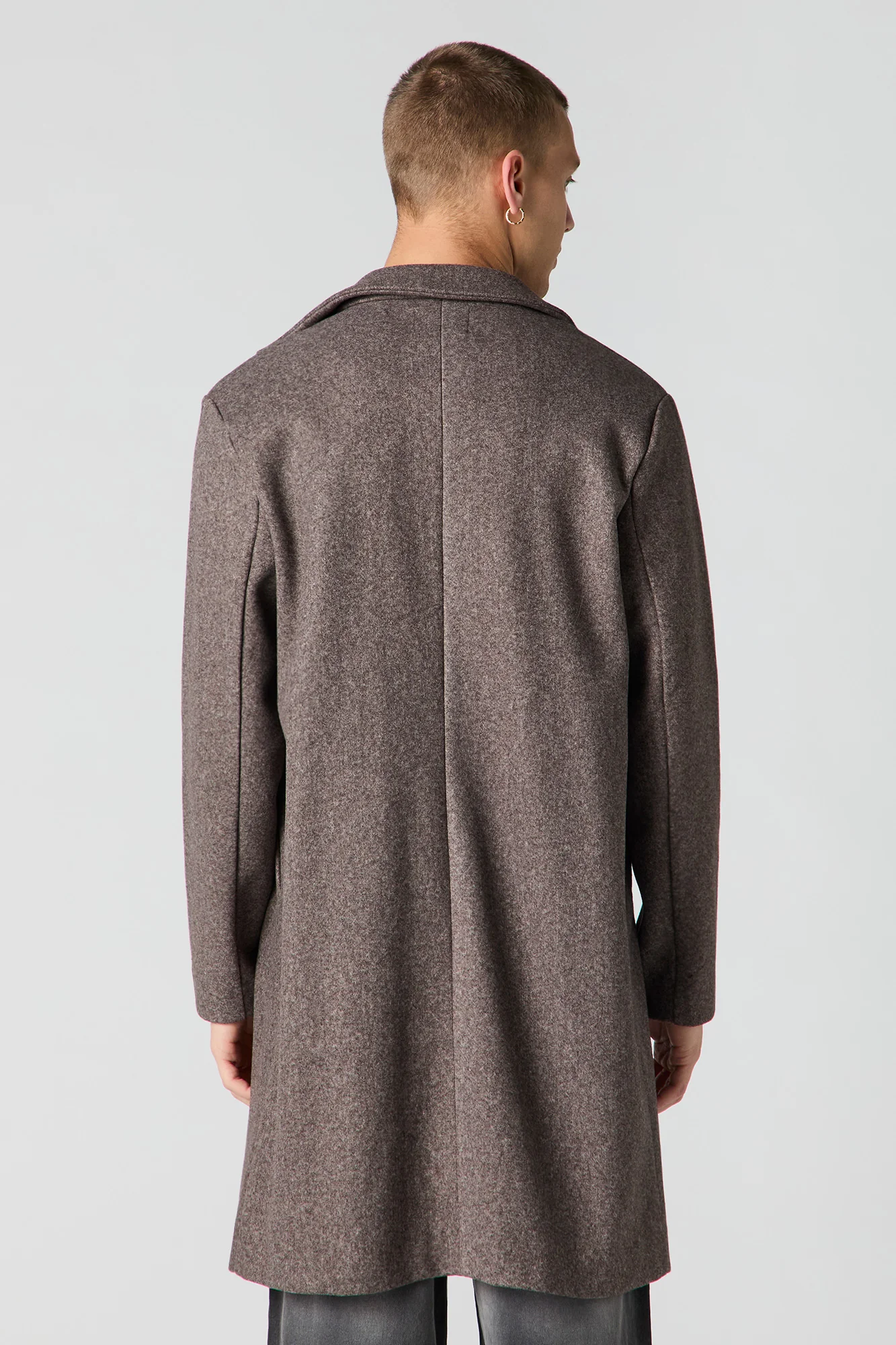 Button Front Peacoat - Image 15