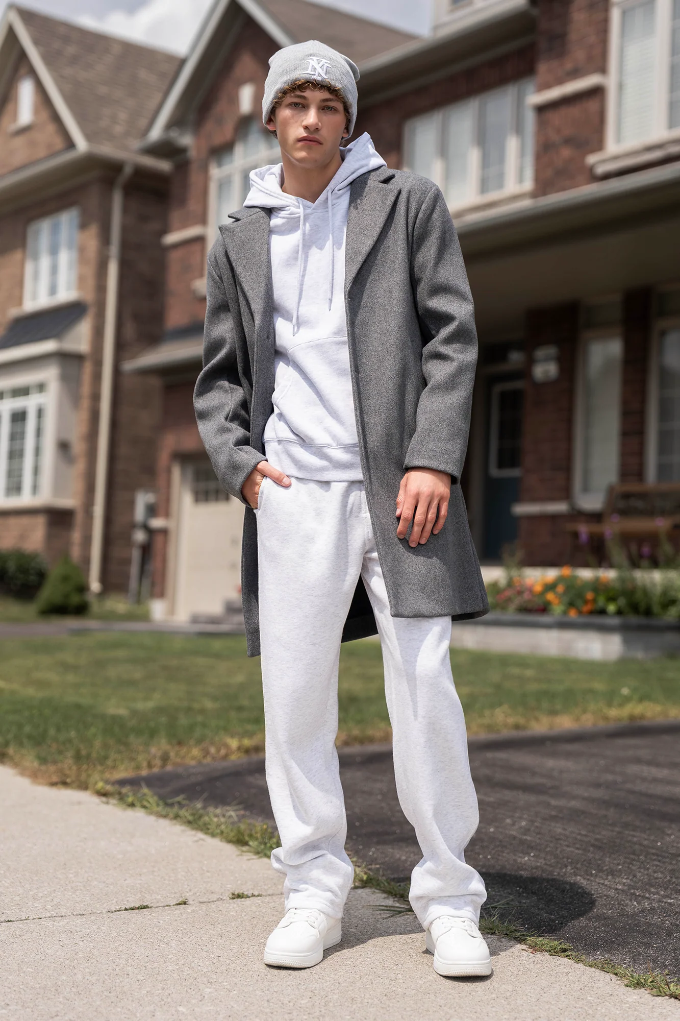 Button Front Peacoat - Image 4