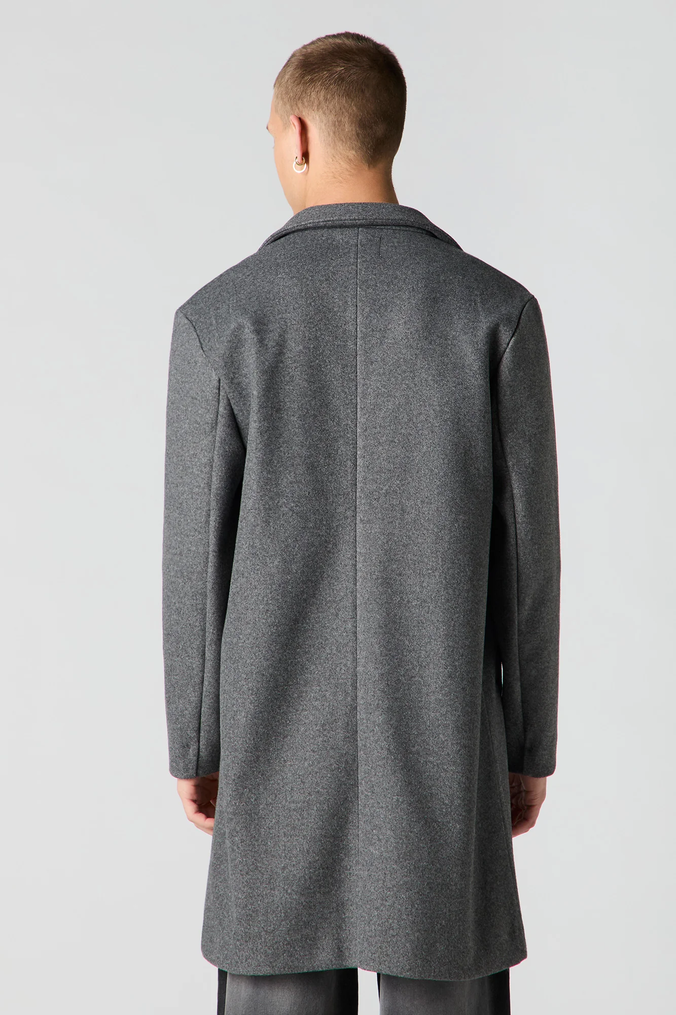 Button Front Peacoat - Image 6