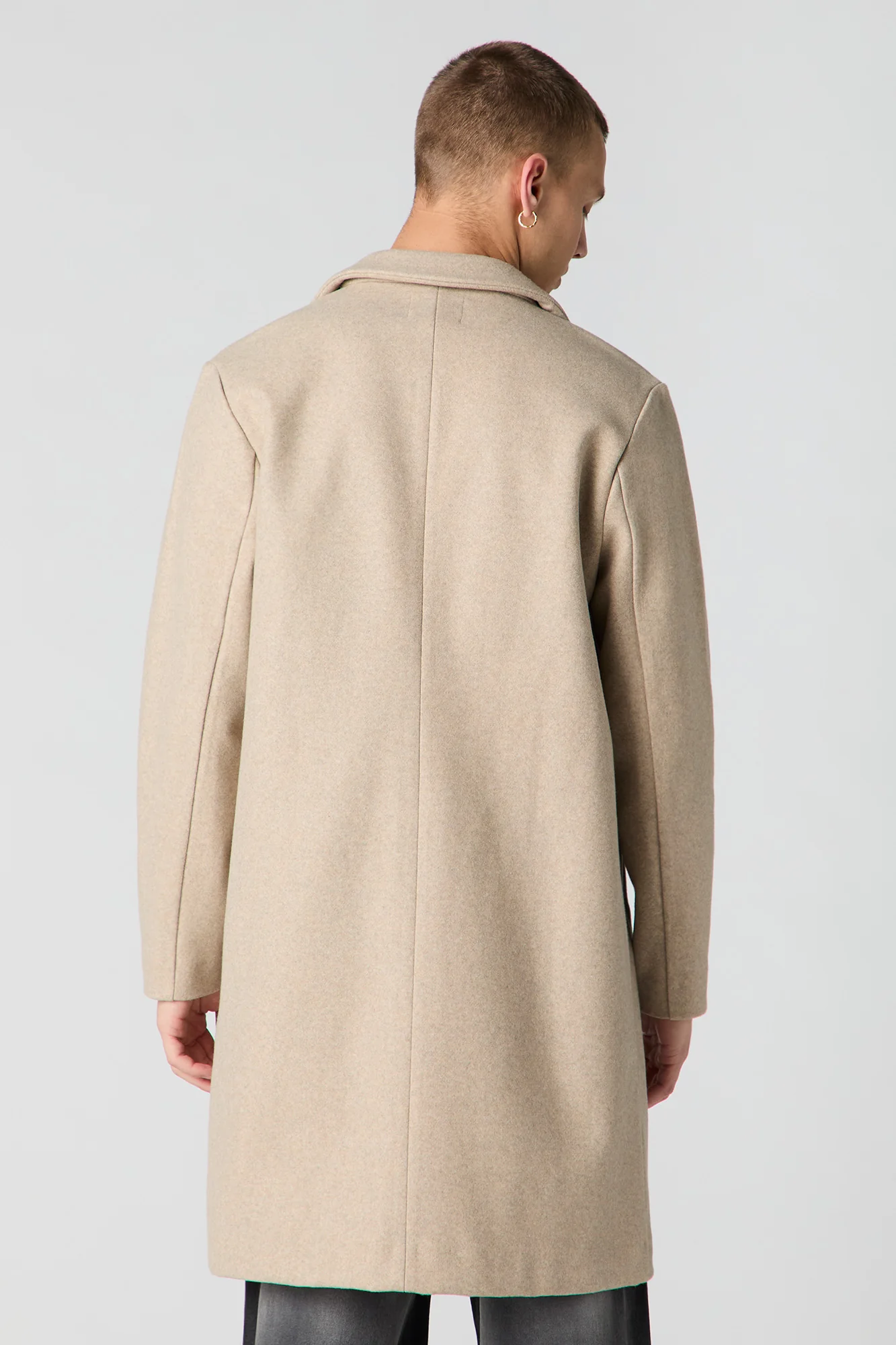 Button Front Peacoat - Image 9