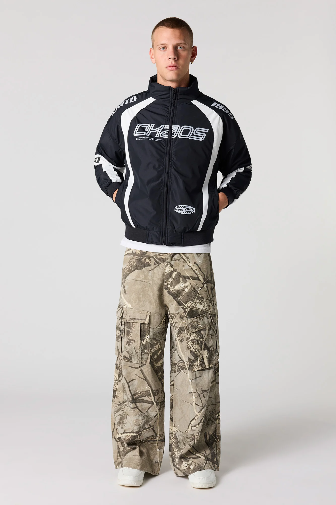 Colourblock Racing Jacket - Image 3