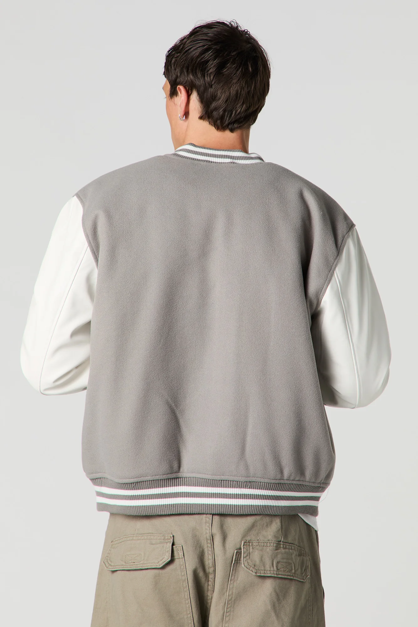Embroidered Varsity Jacket - Image 12