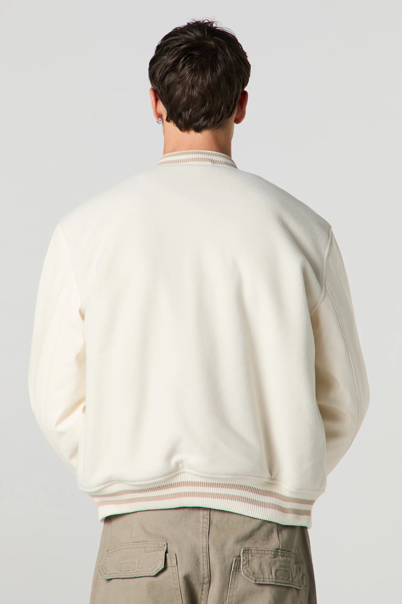 Embroidered Varsity Jacket - Image 17