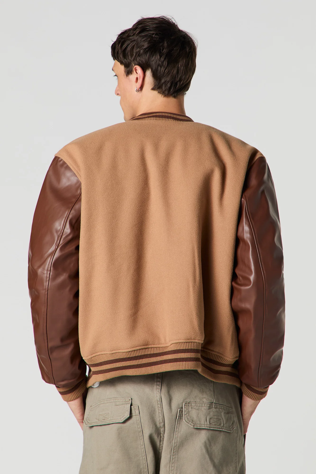 Embroidered Varsity Jacket - Image 22