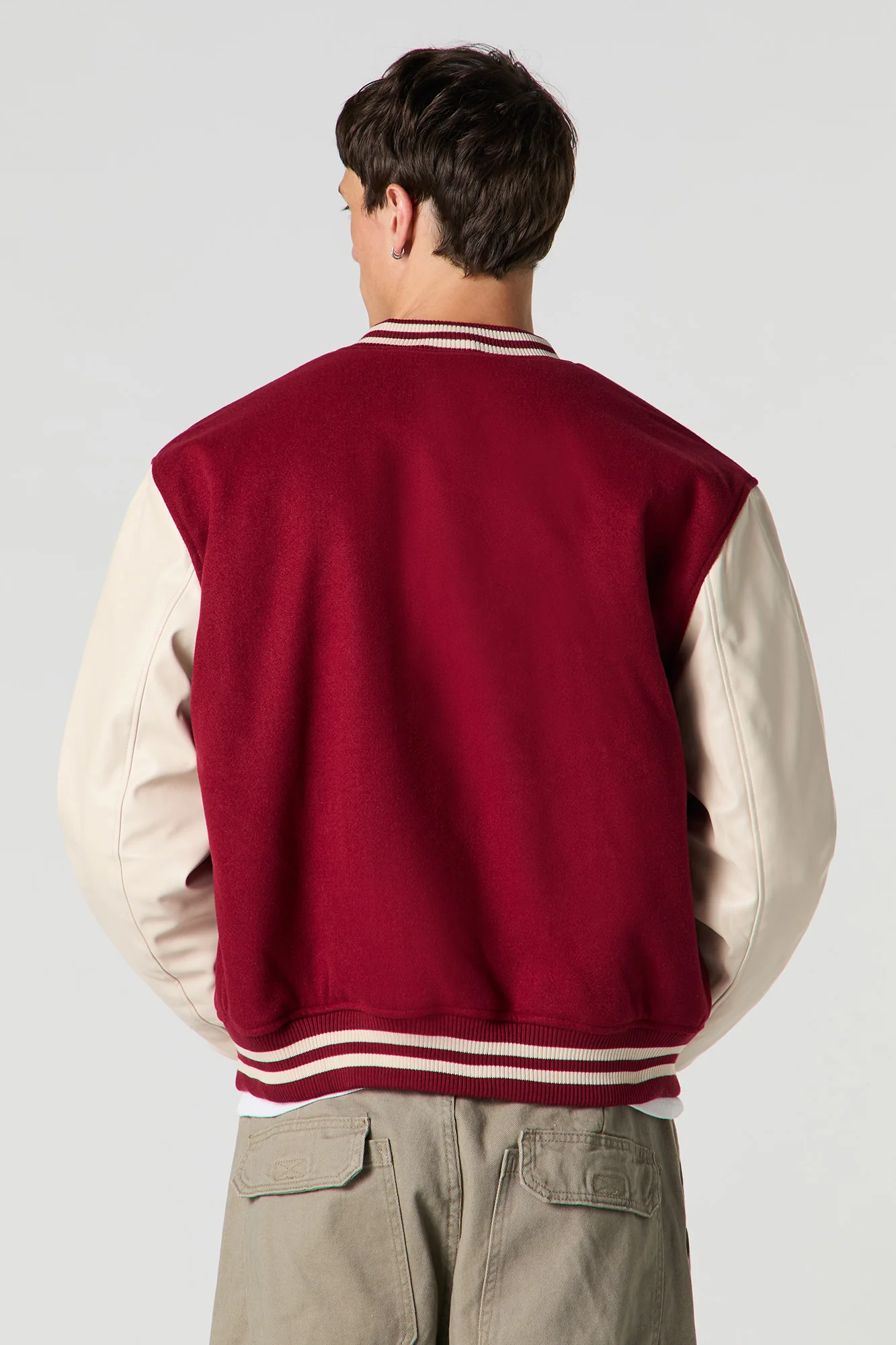 Embroidered Varsity Jacket - Image 28