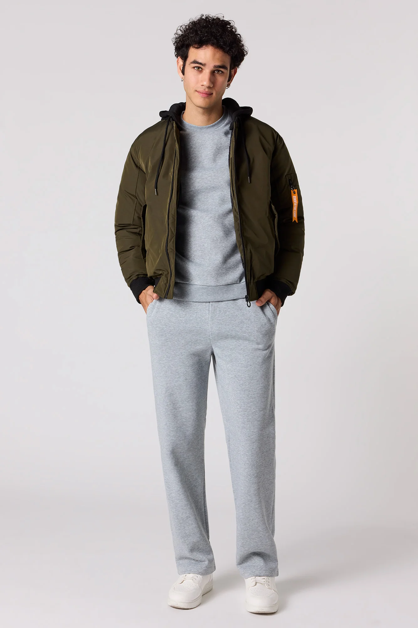 Hooded Flight Jacket - Image 3