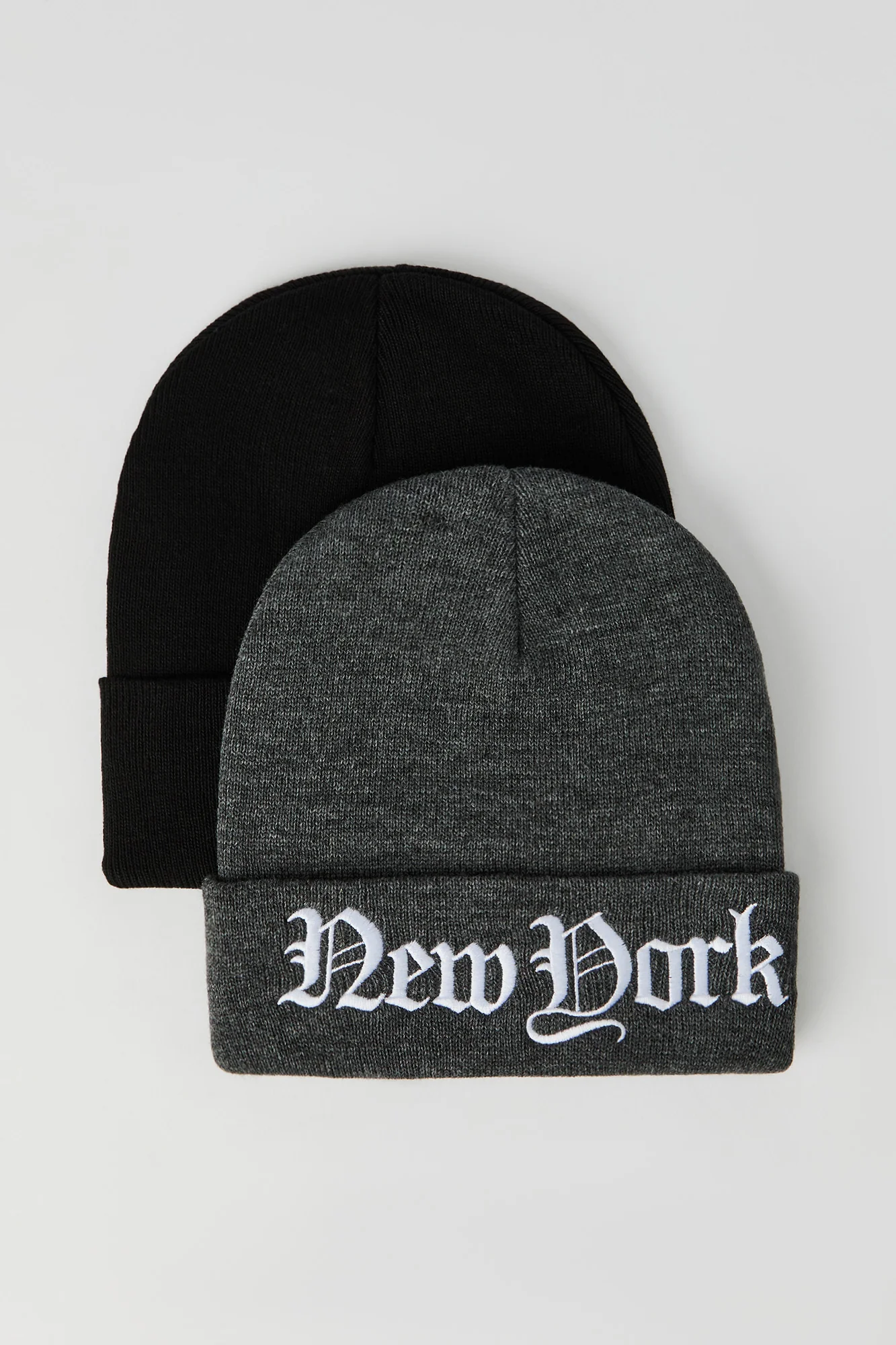 Embroidered Beanie (2 Pack)