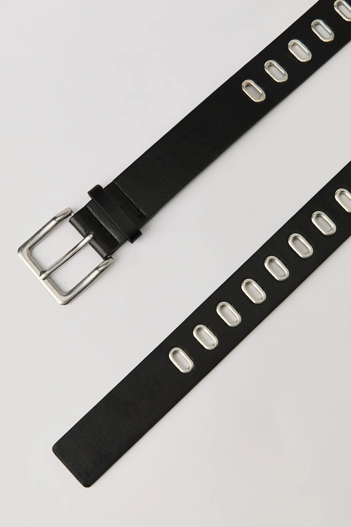 Ceinture à oeillets argentés - Image 2