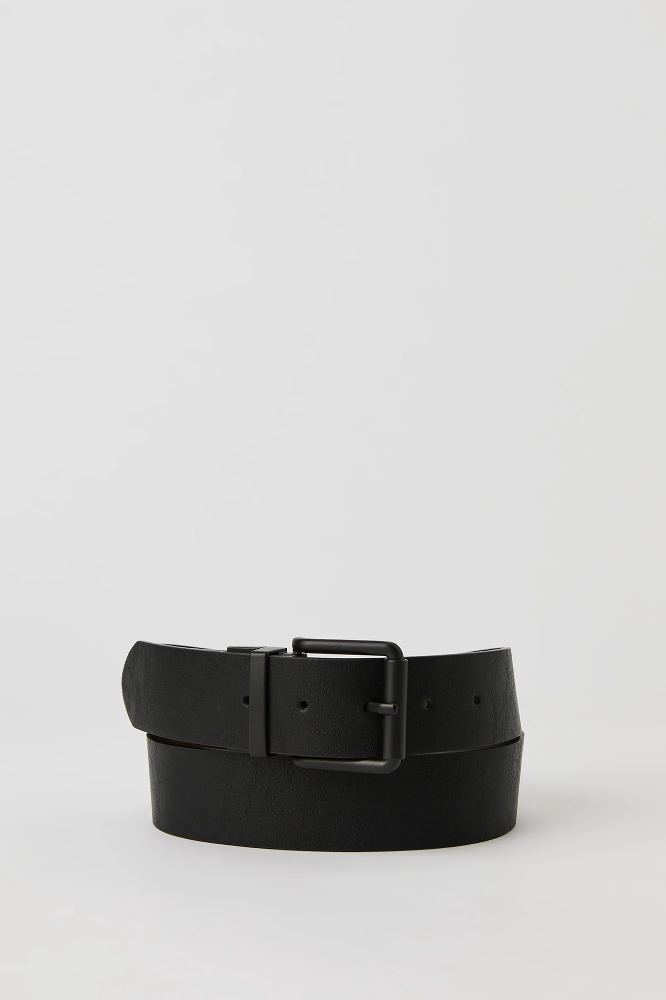 Reversible Faux Leather Belt