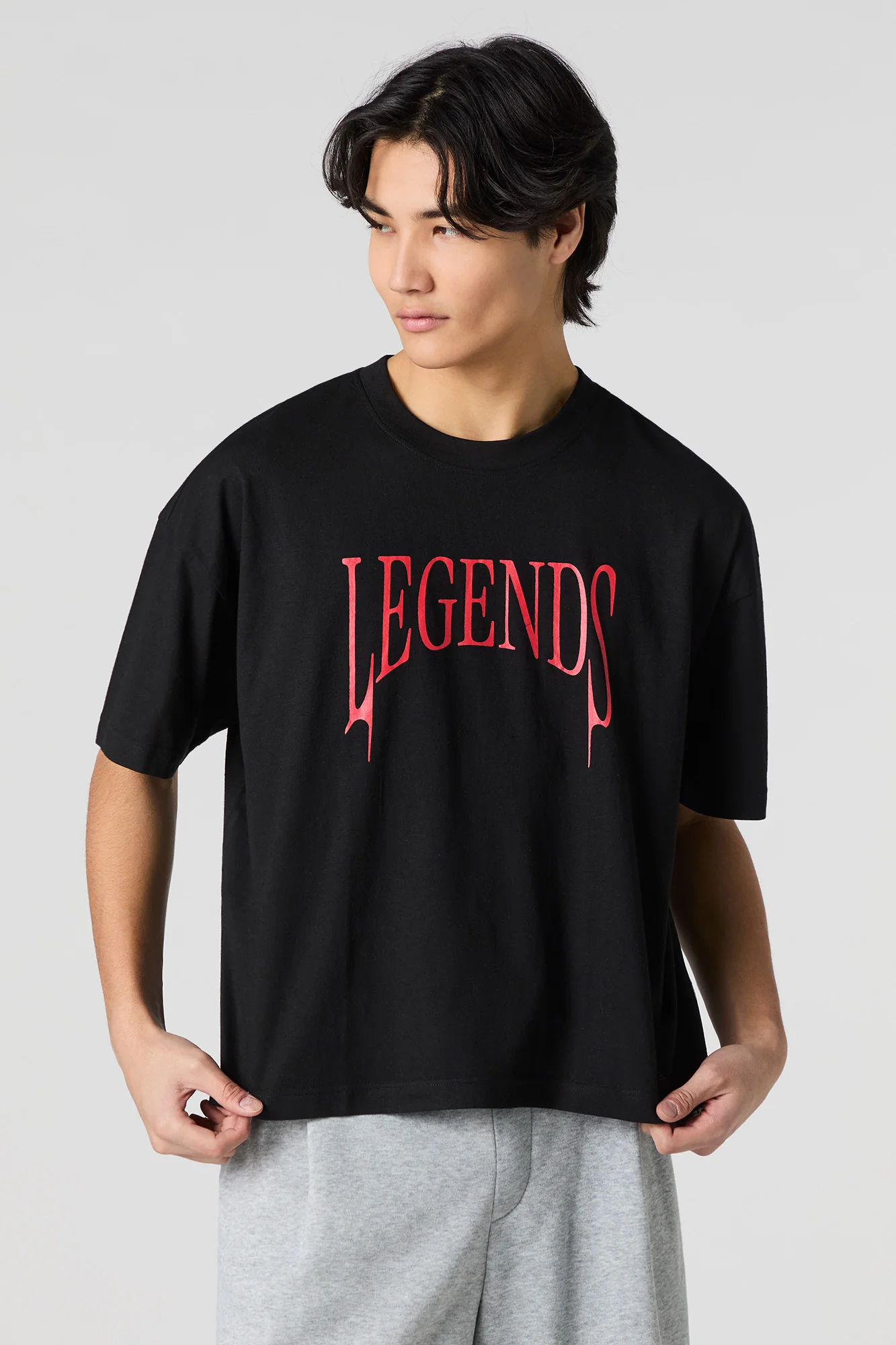 T-shirt carré à imprimé - Image 2