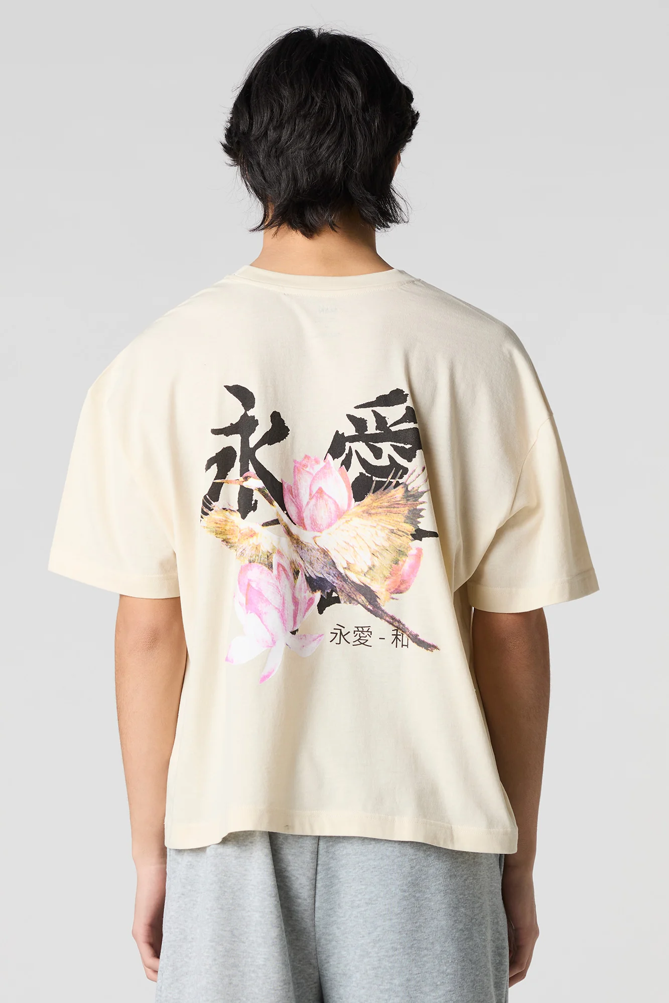 T-shirt carré à imprimé - Image 8