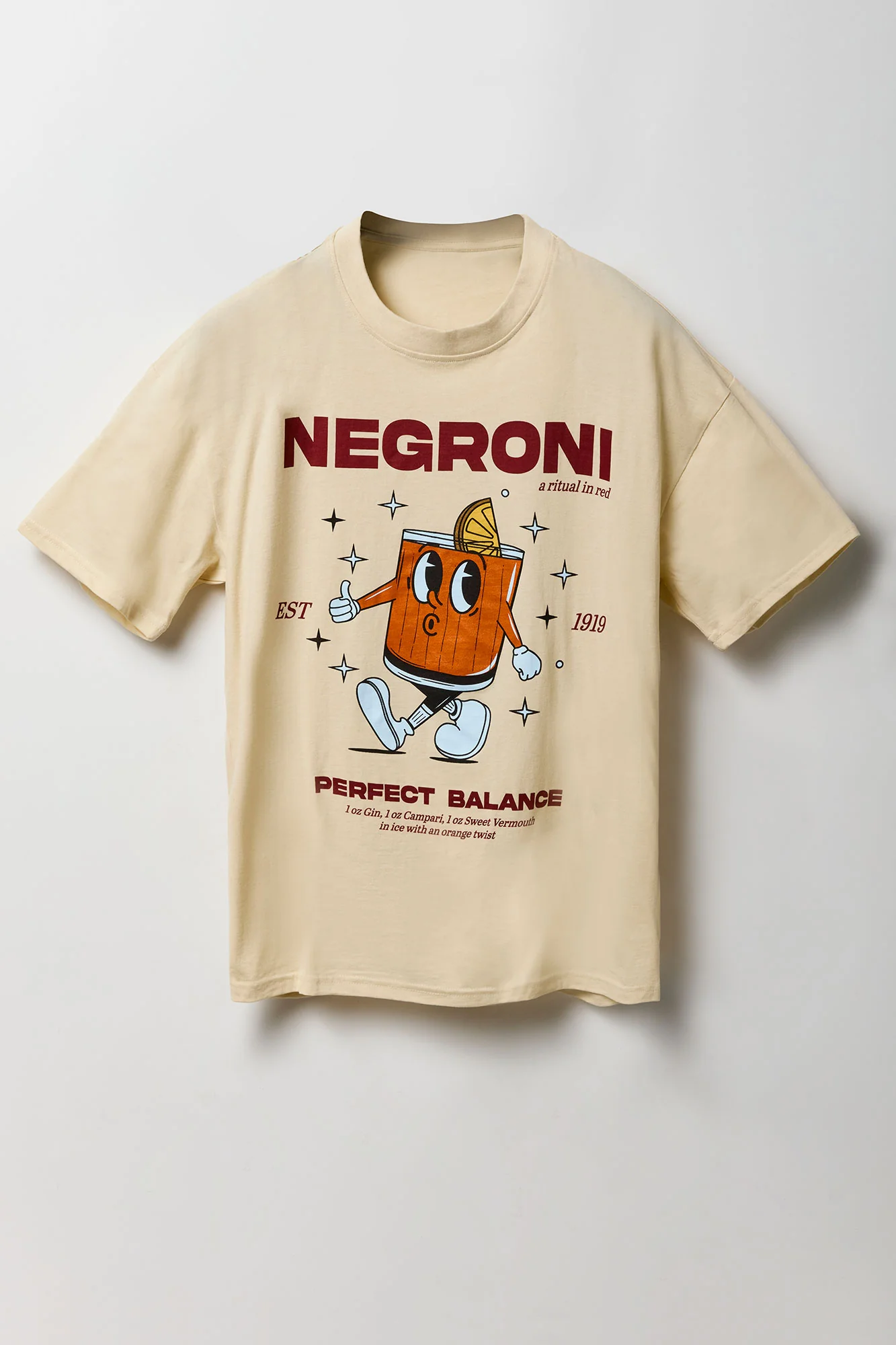 T-shirt à imprimé Negroni