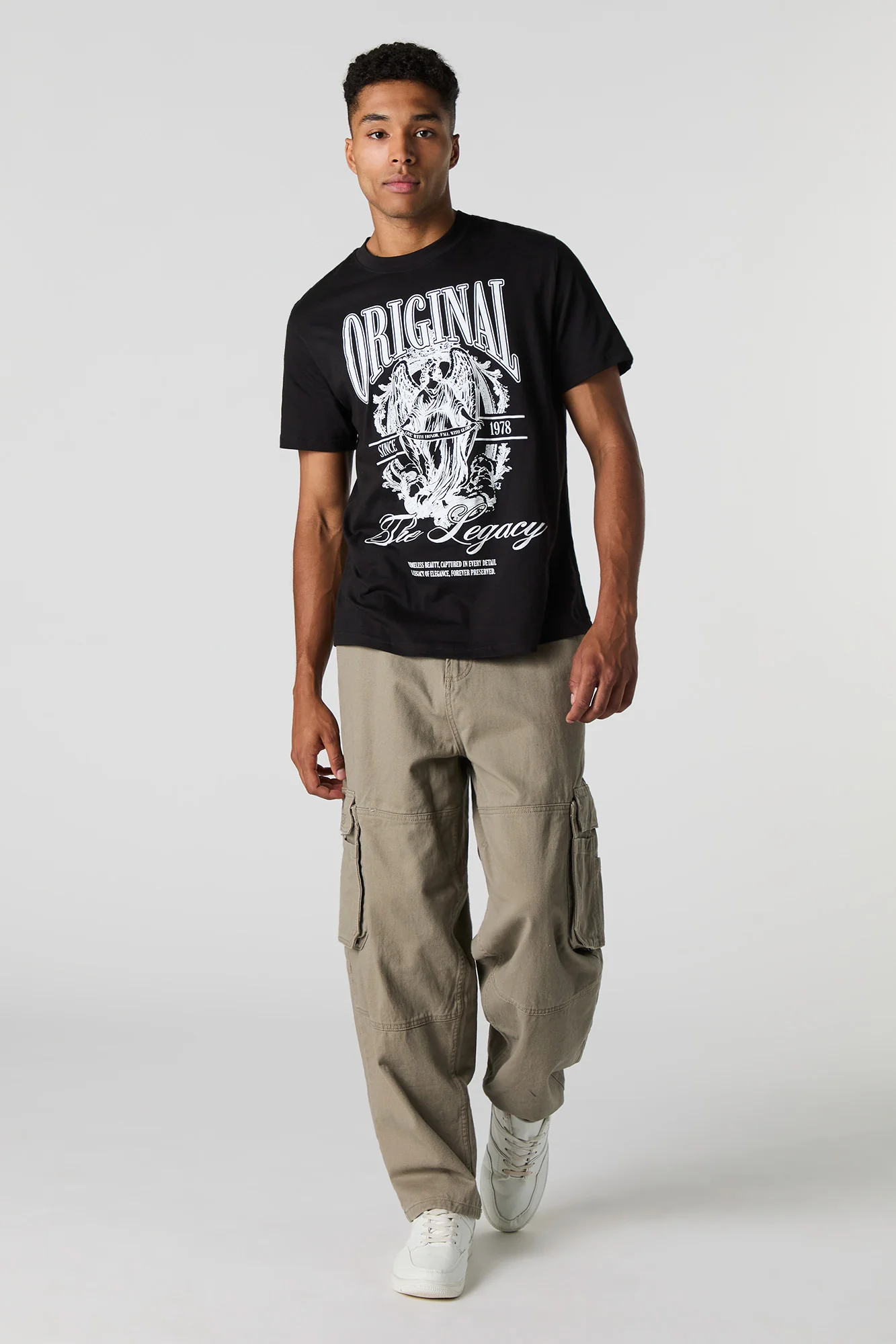 Angel Graphic Boxy T-Shirt - Image 3