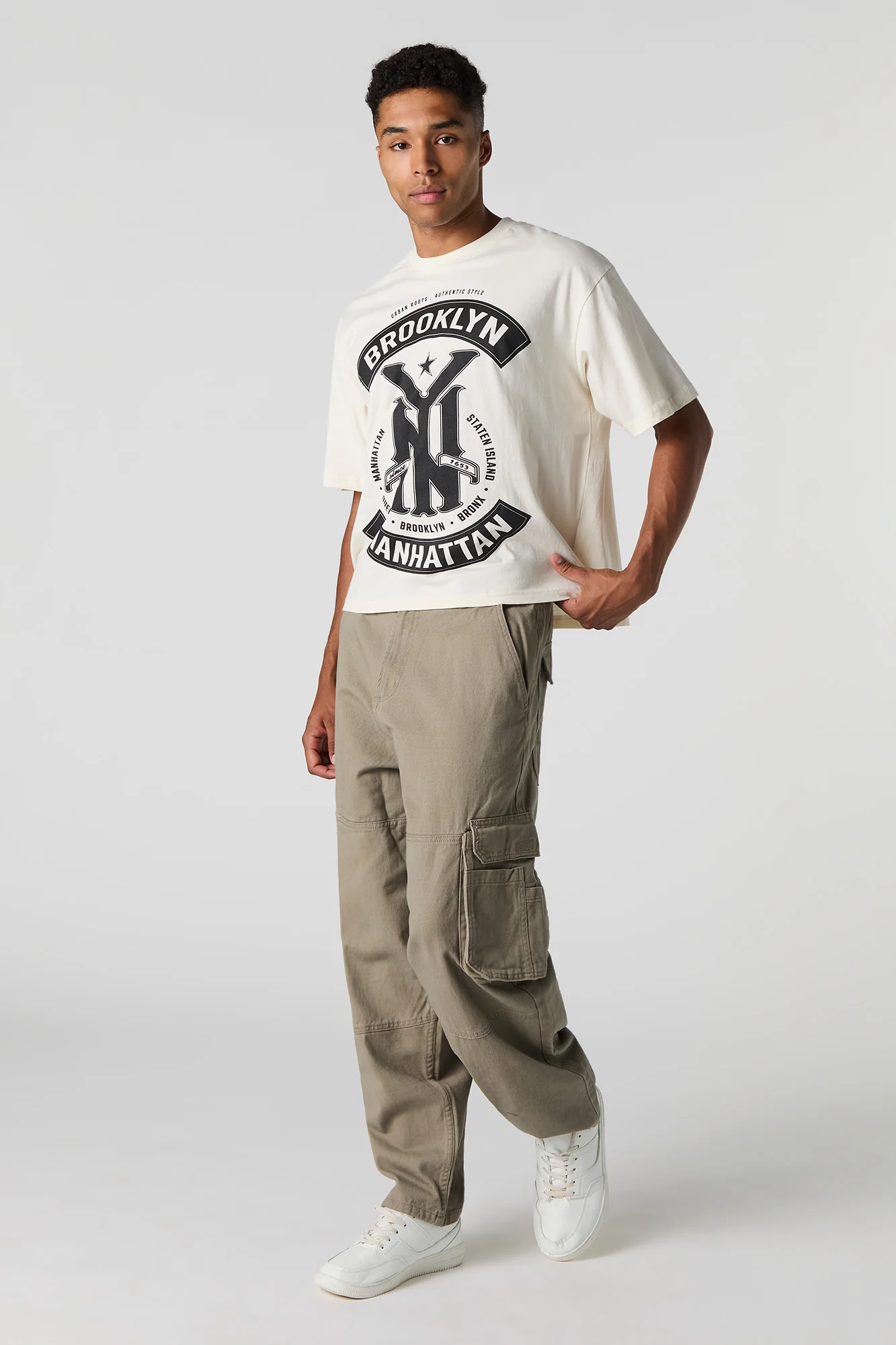 New York Graphic Boxy T-Shirt - Image 3