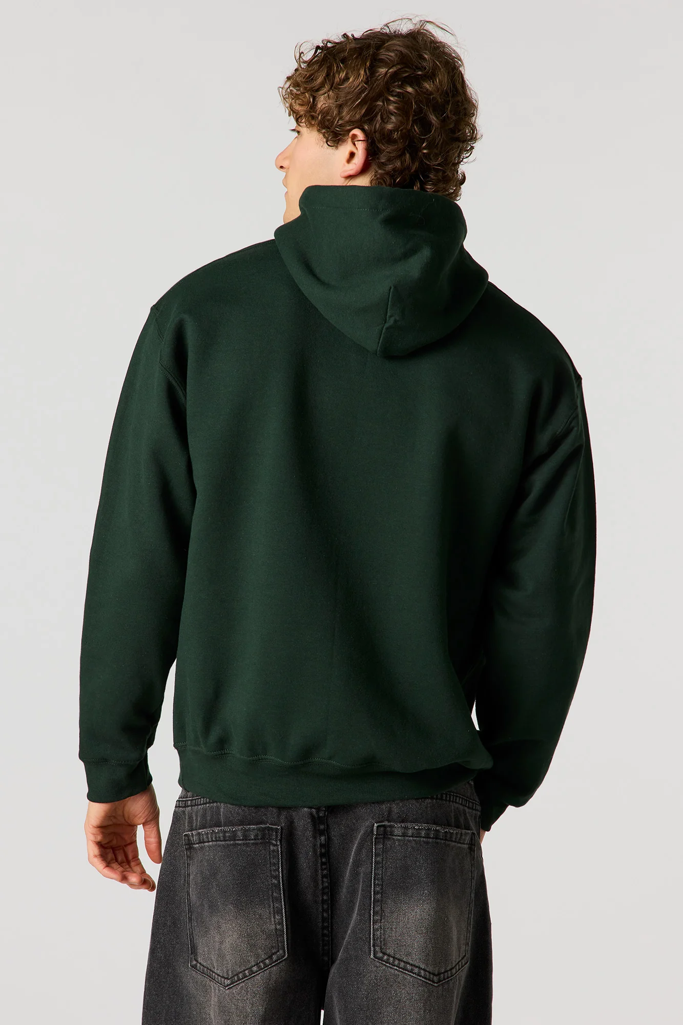 Elf Hug Graphic Christmas Fleece Hoodie - Image 2