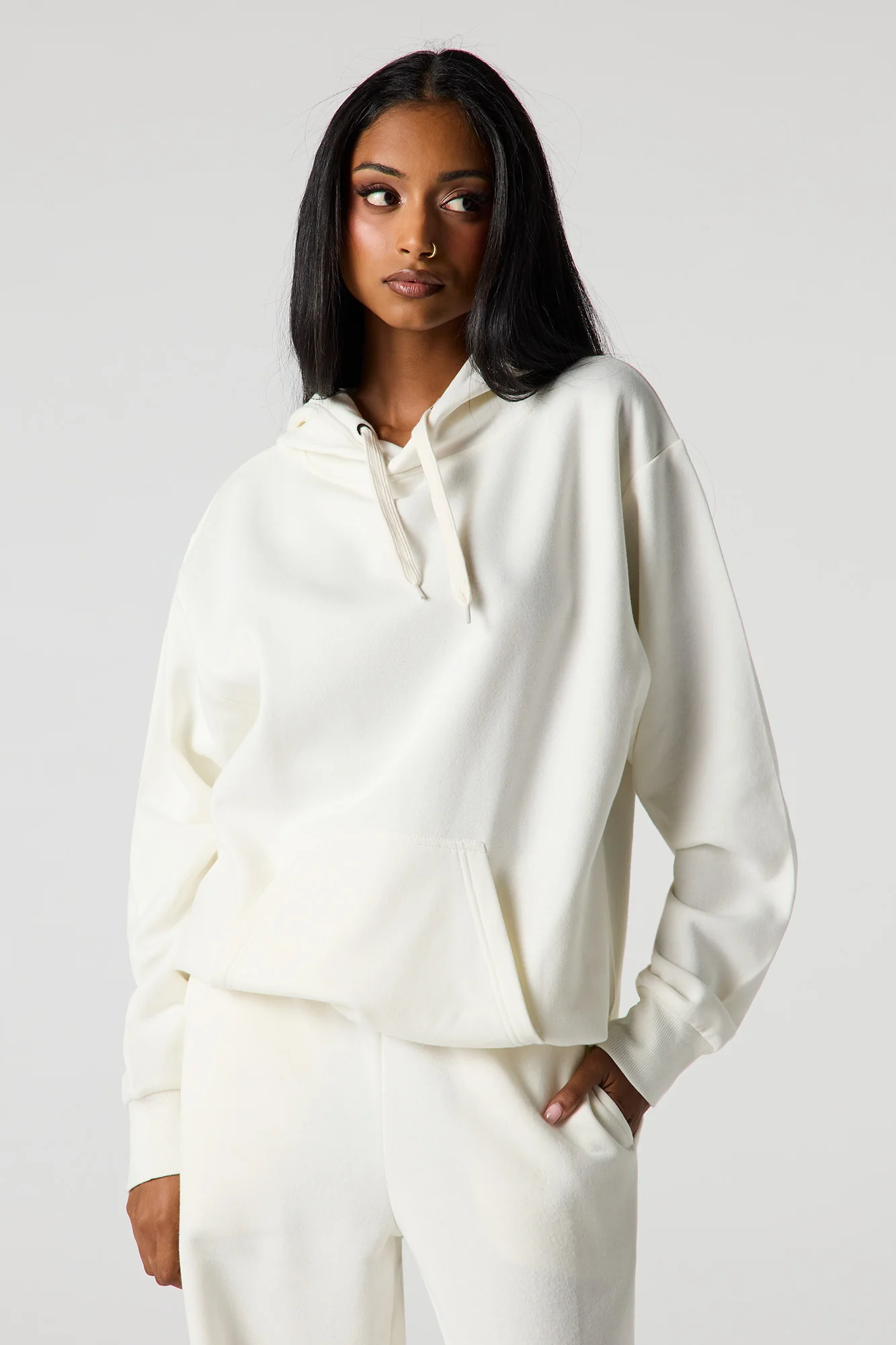 Oversized Fleece Hoodie - Image 13