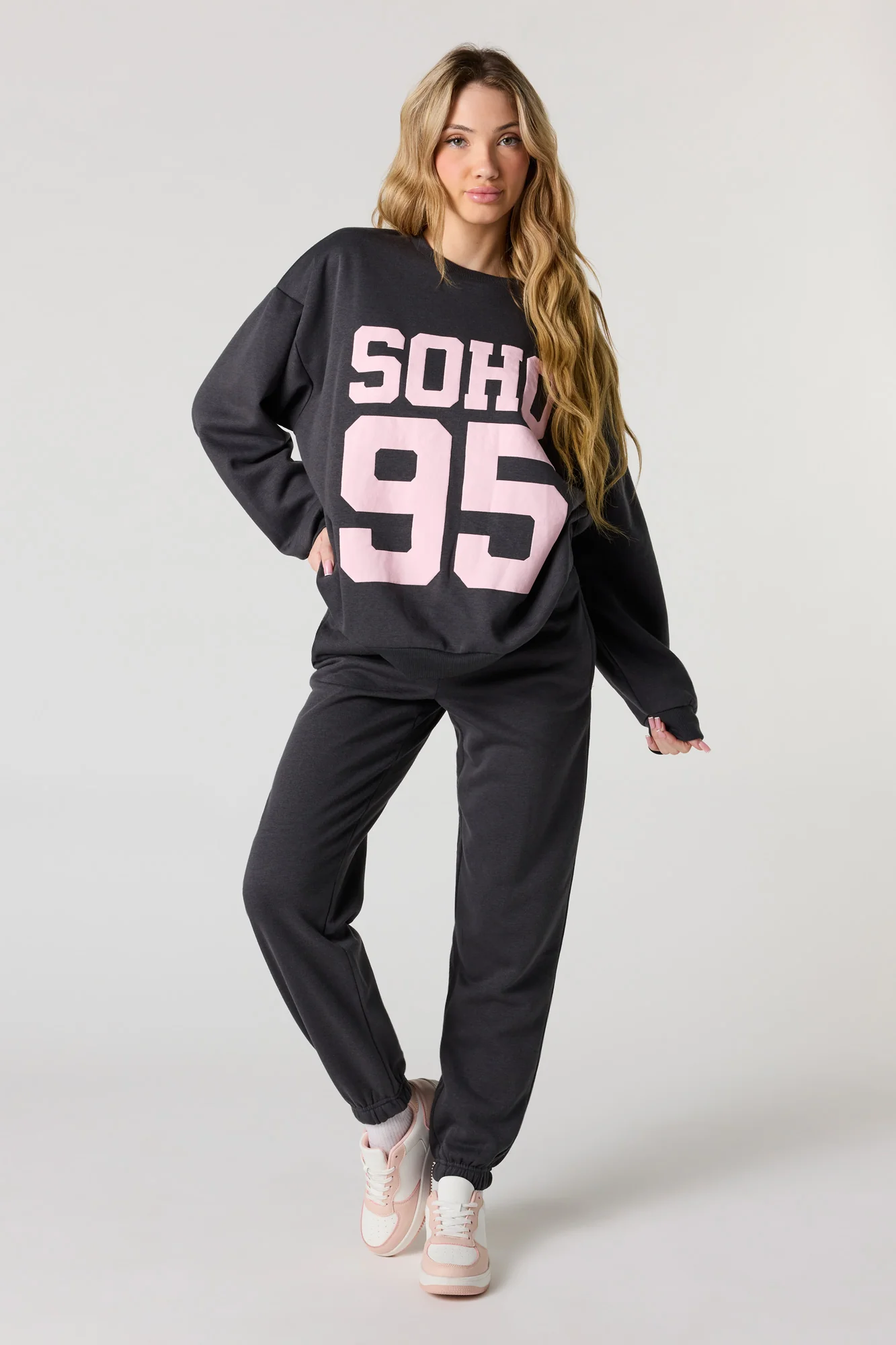 Fleece Puff Print Sweatshirt - Image 3