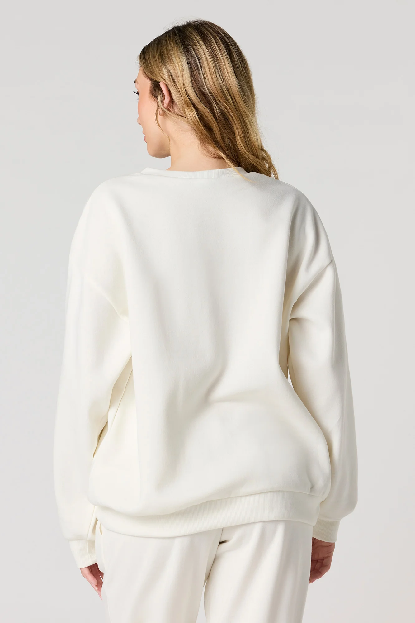 Fleece Puff Print Sweatshirt - Image 5