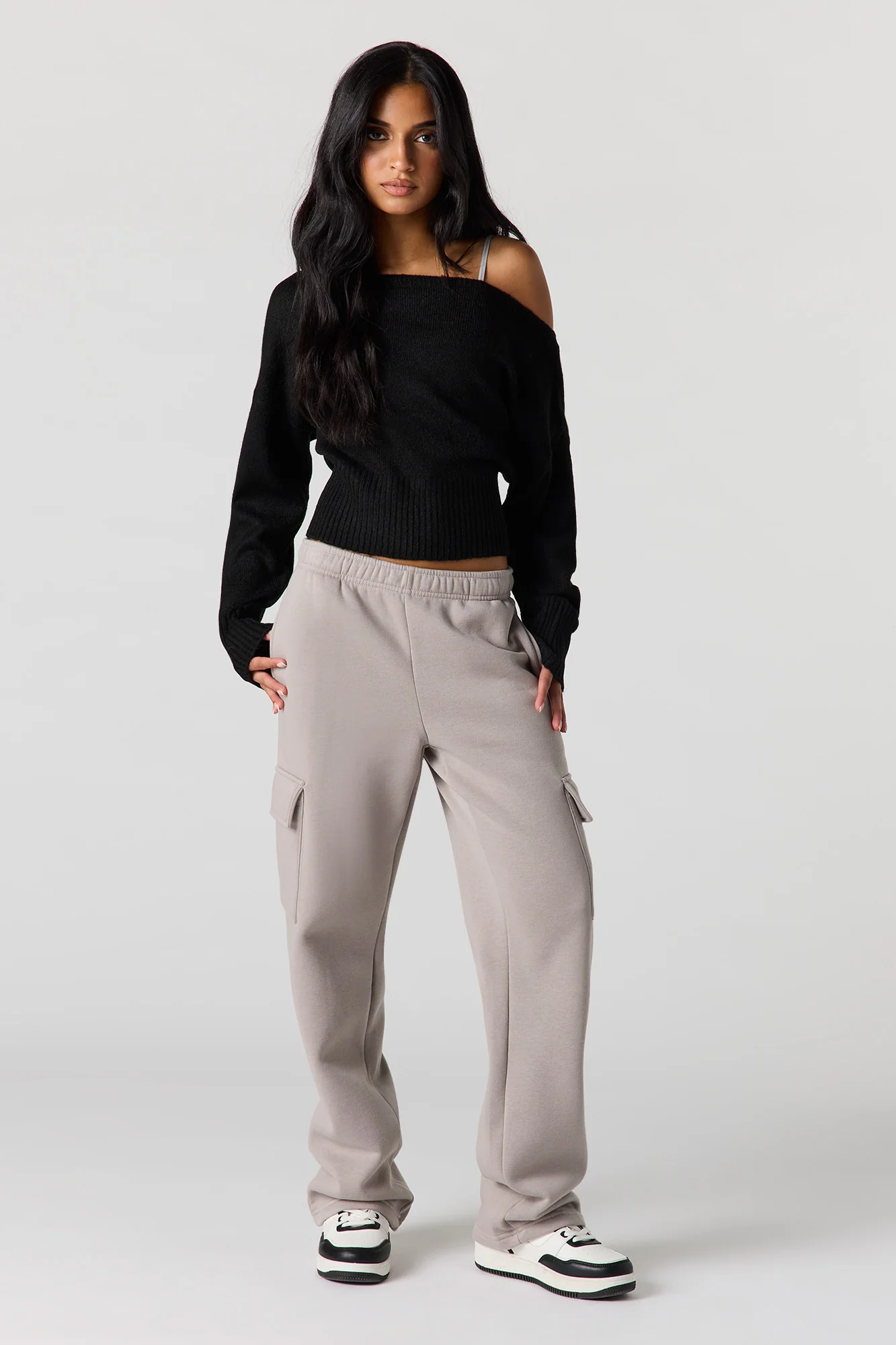 Fleece Cargo Sweatpant
