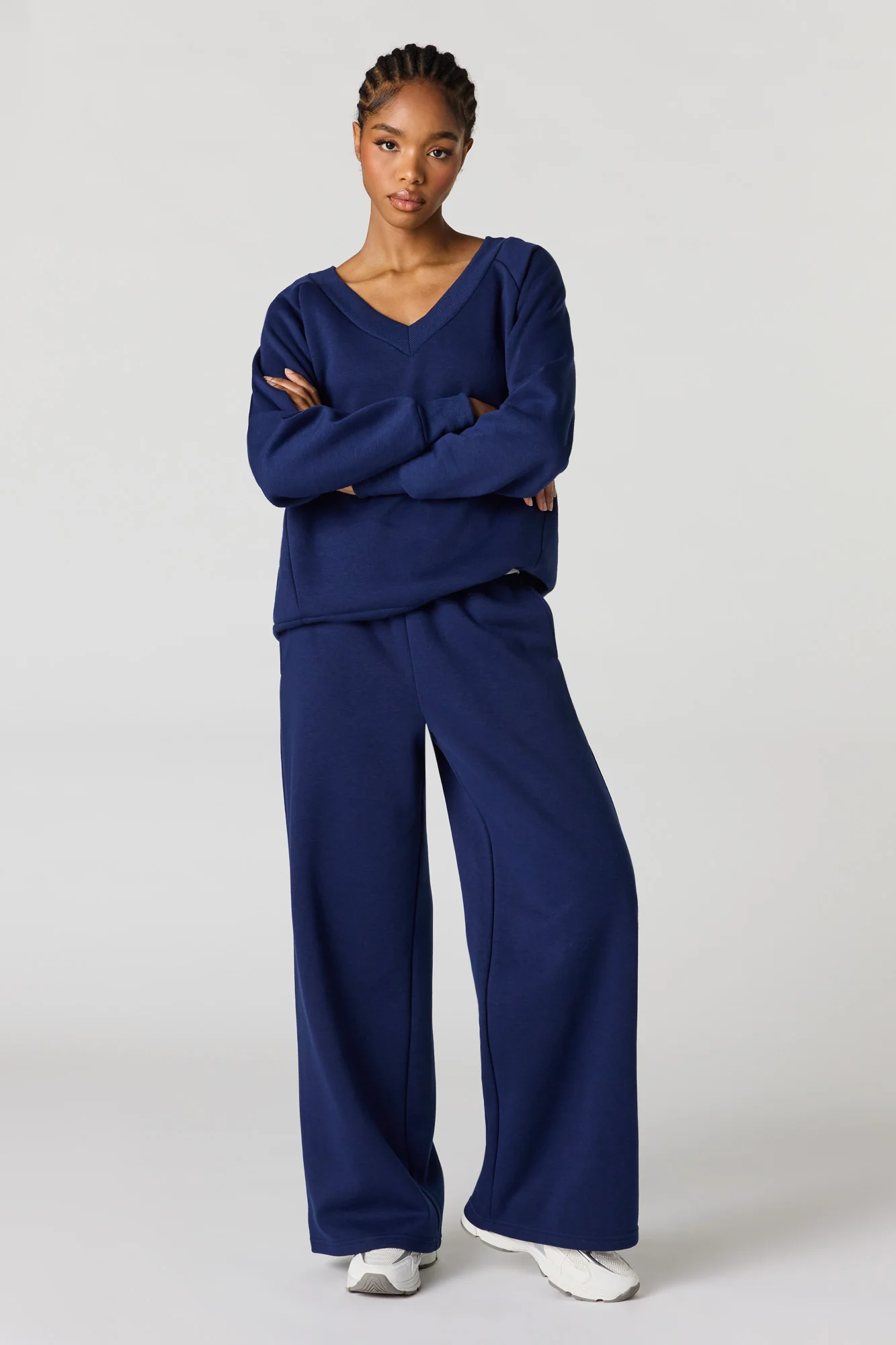 Classic Fleece Wide Leg Sweatpant - Image 10