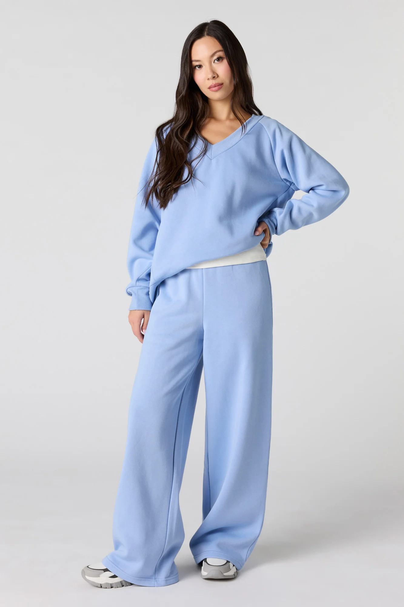 Classic Fleece Wide Leg Sweatpant - Image 13