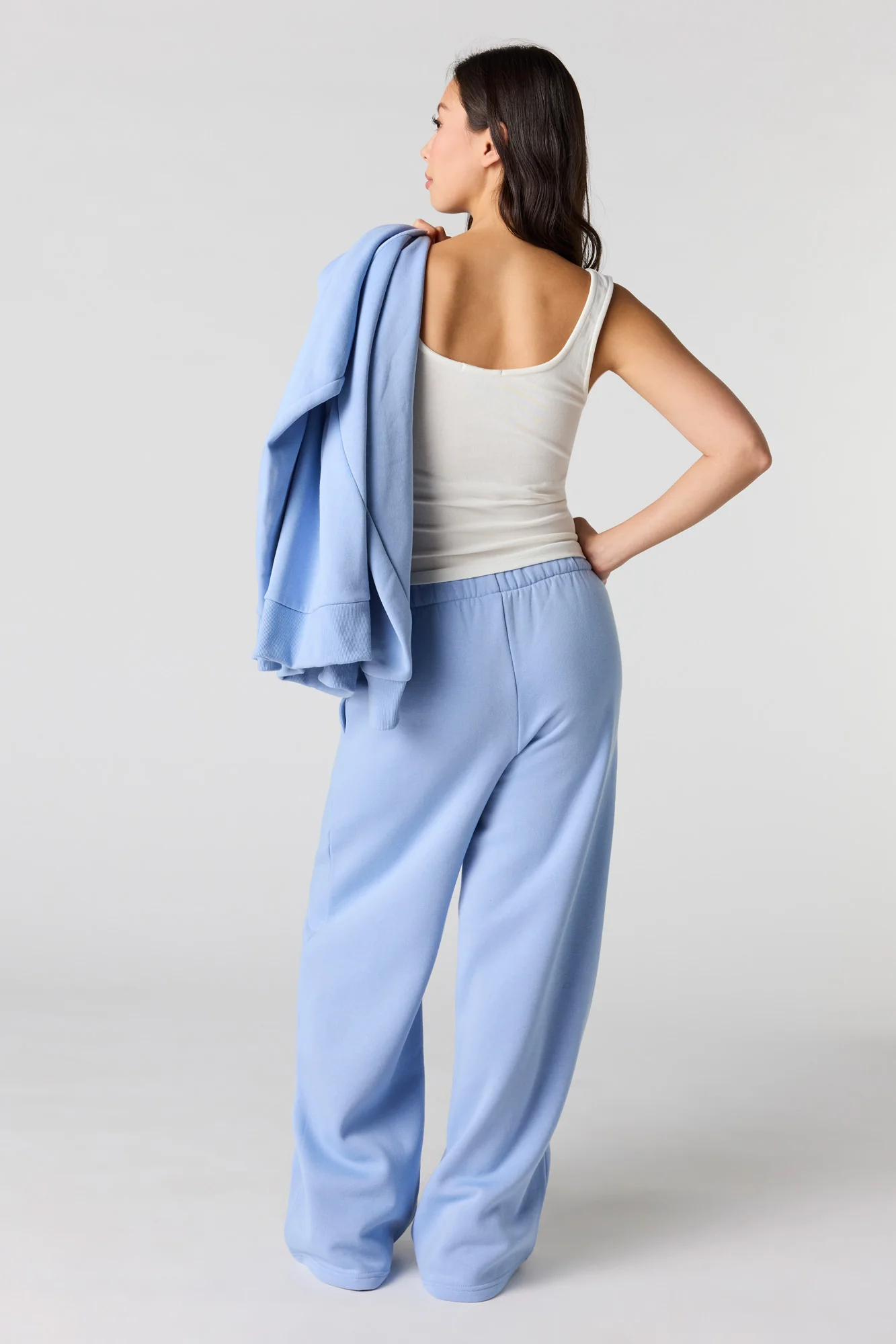 Classic Fleece Wide Leg Sweatpant - Image 15
