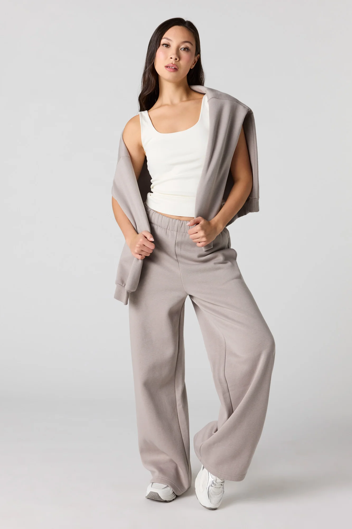 Classic Fleece Wide Leg Sweatpant - Image 16