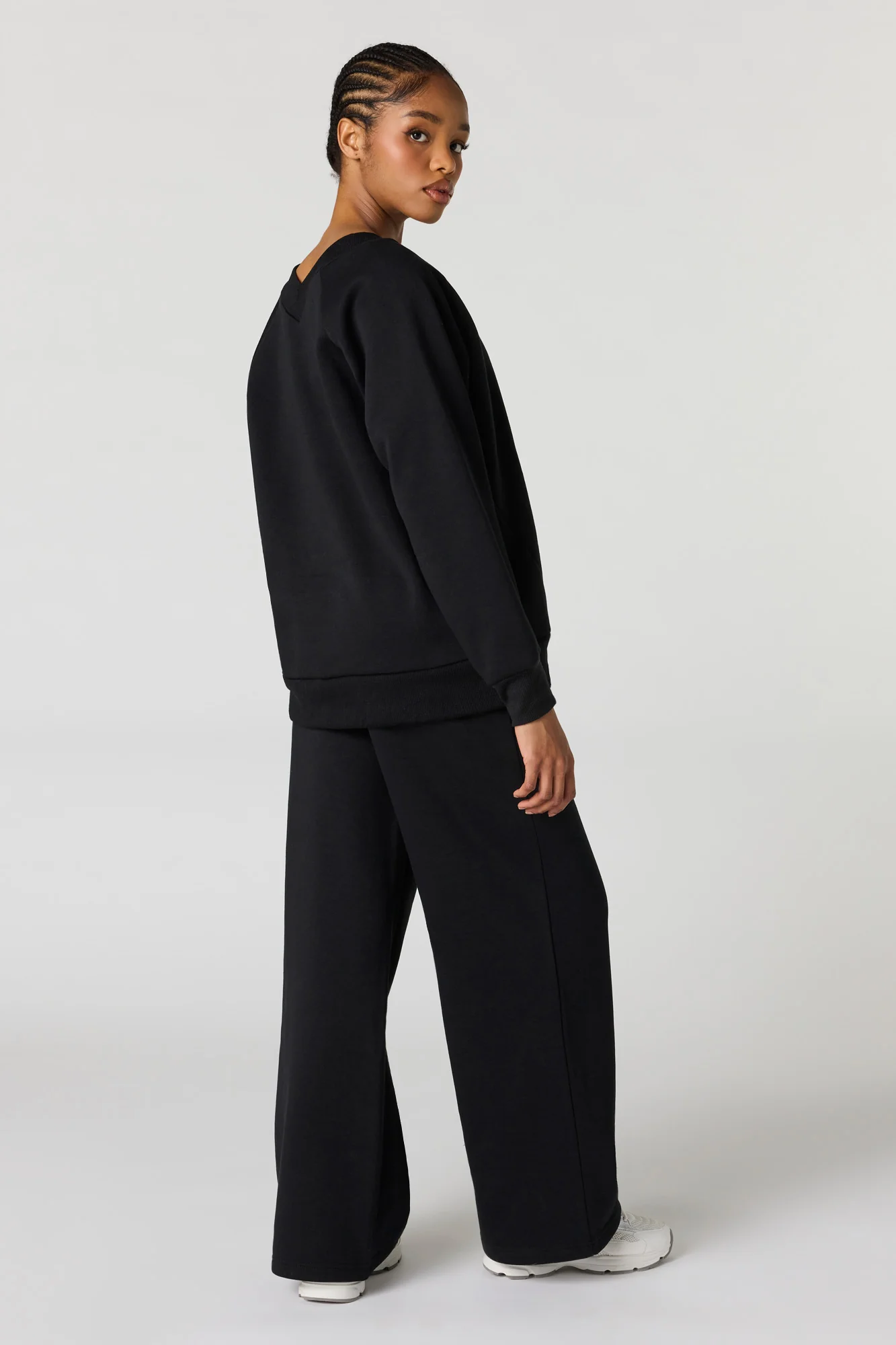 Classic Fleece Wide Leg Sweatpant - Image 6