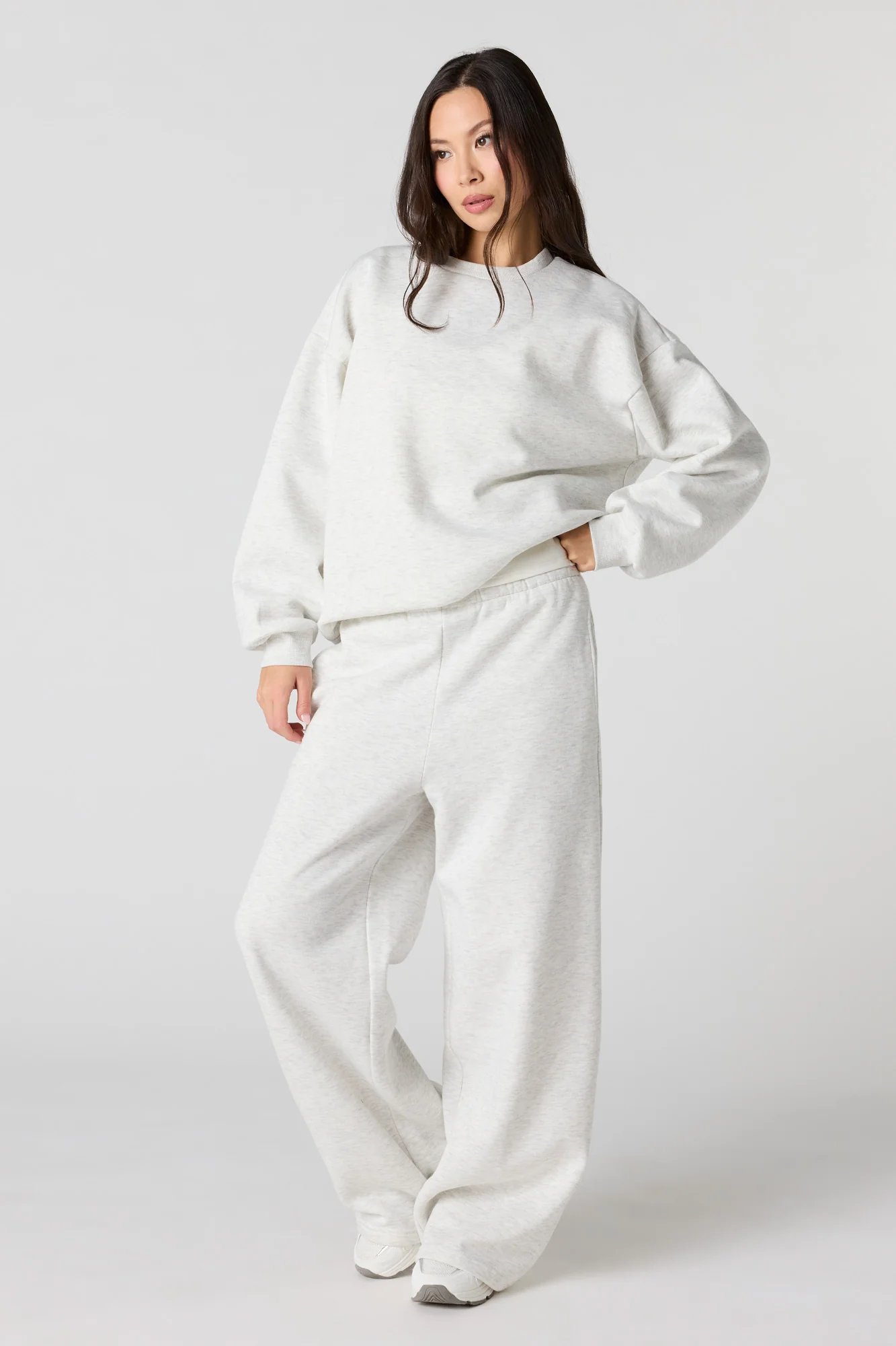 Classic Fleece Wide Leg Sweatpant - Image 7
