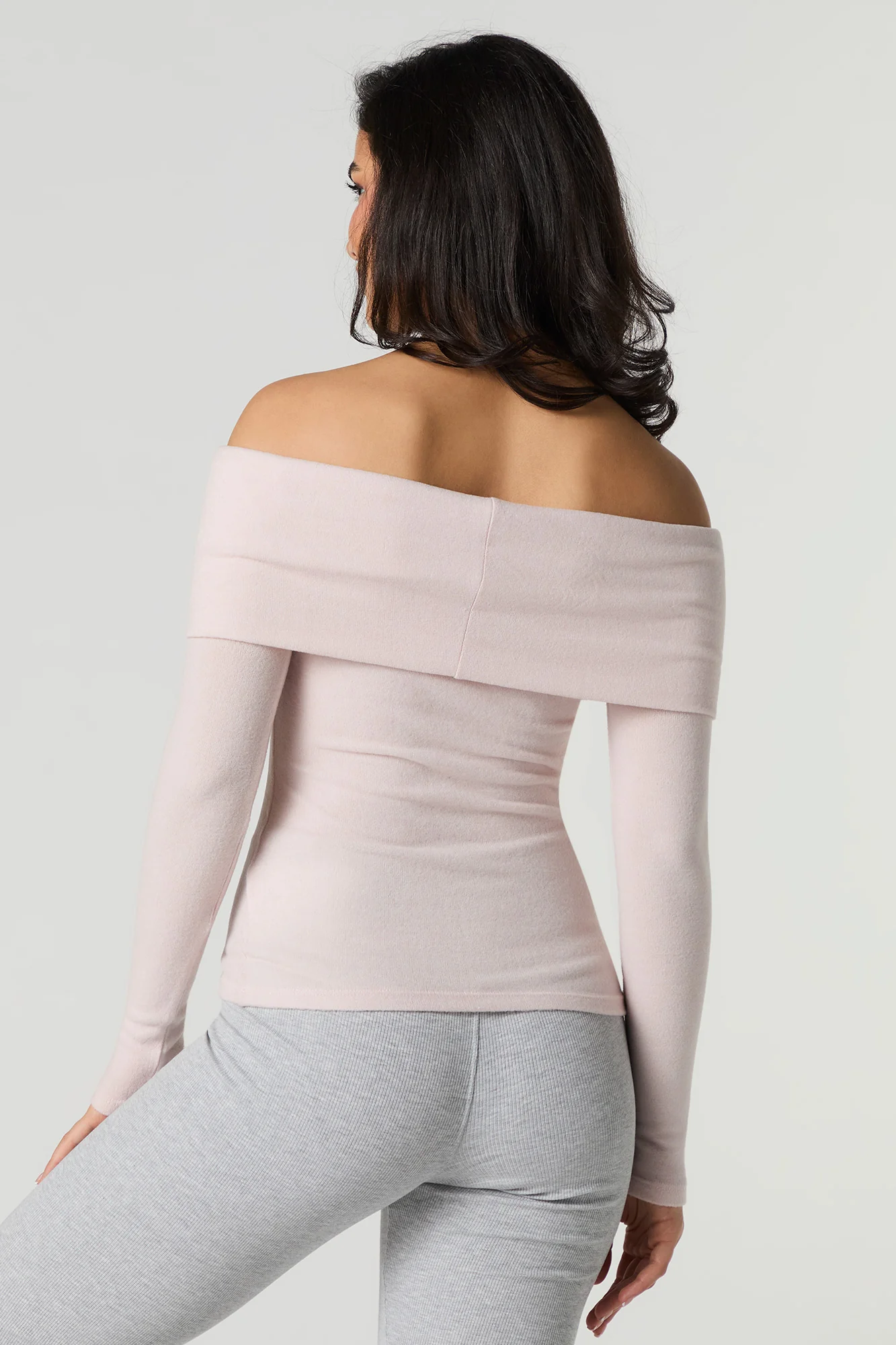 Knit Off Shoulder Long Sleeve Top - Image 14