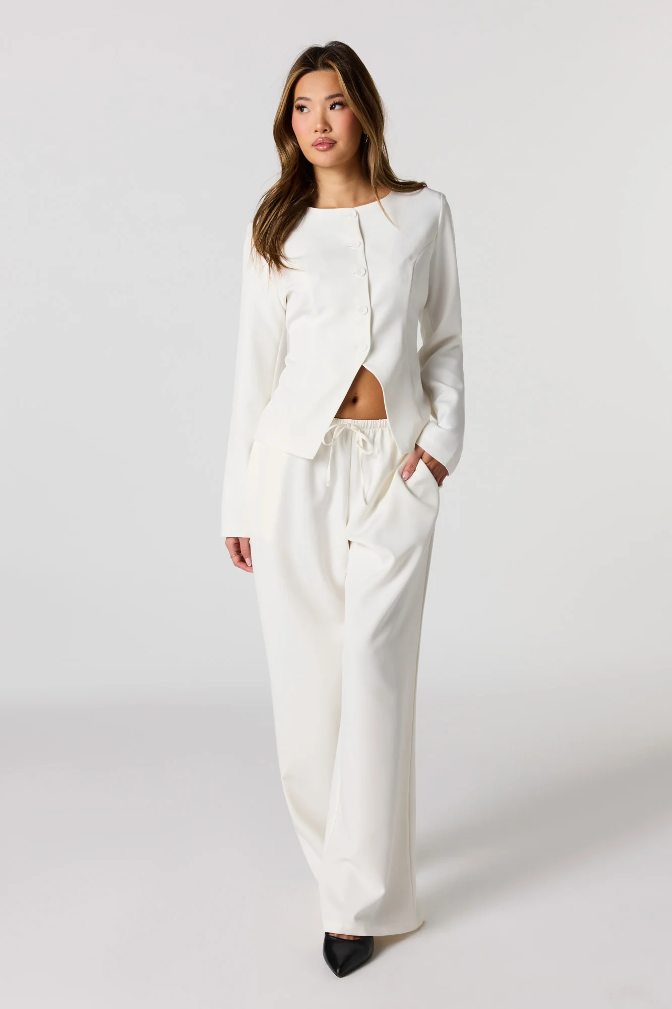 Drawstring Dress Pant