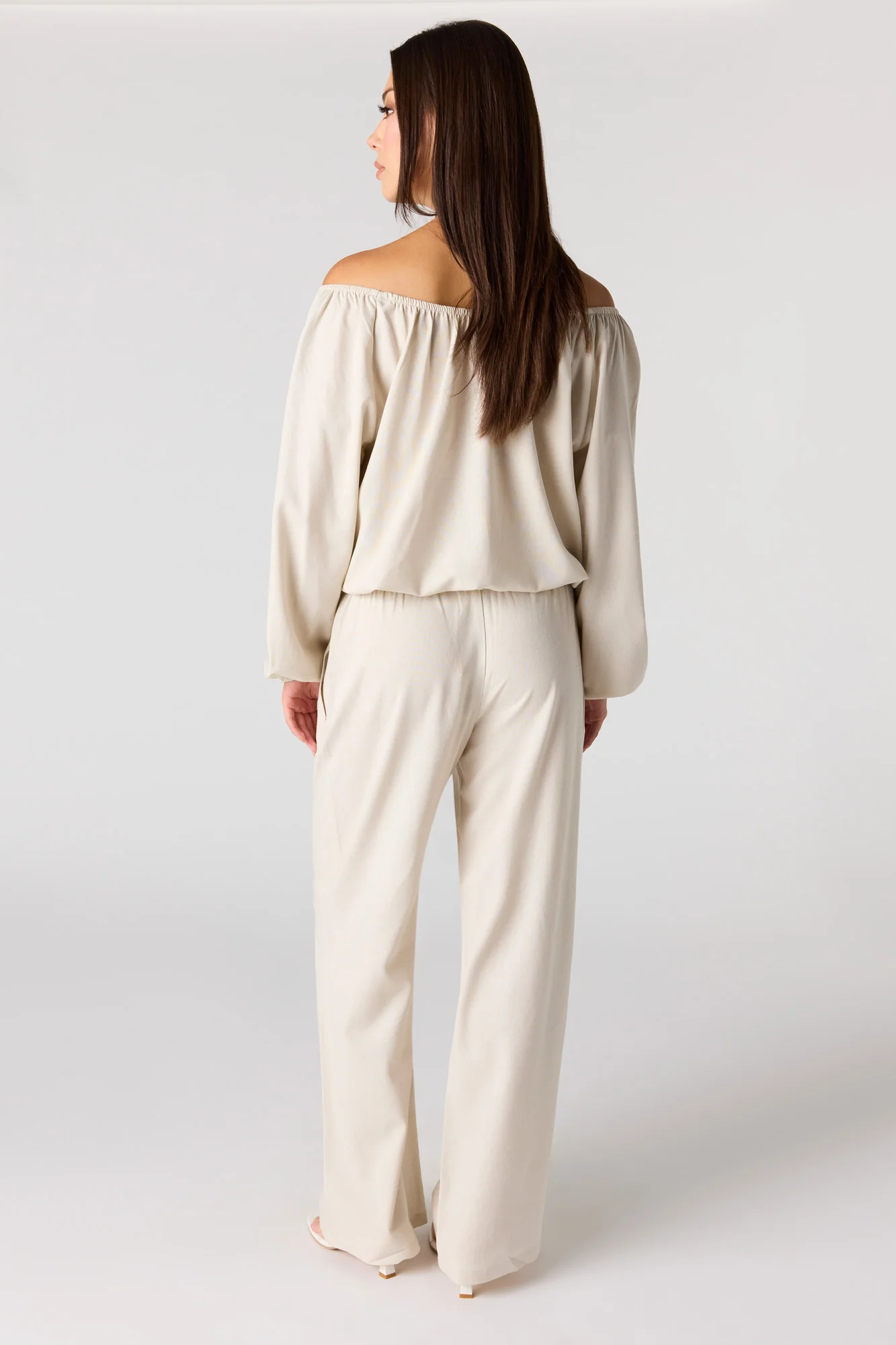 Linen-Blend Drawstring Pant - Image 9