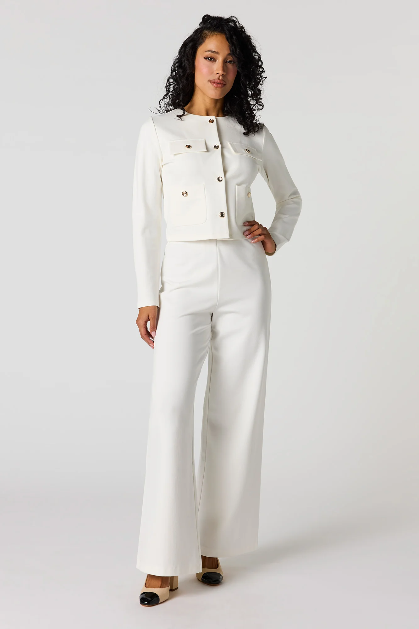 Wide Leg Dress Pant